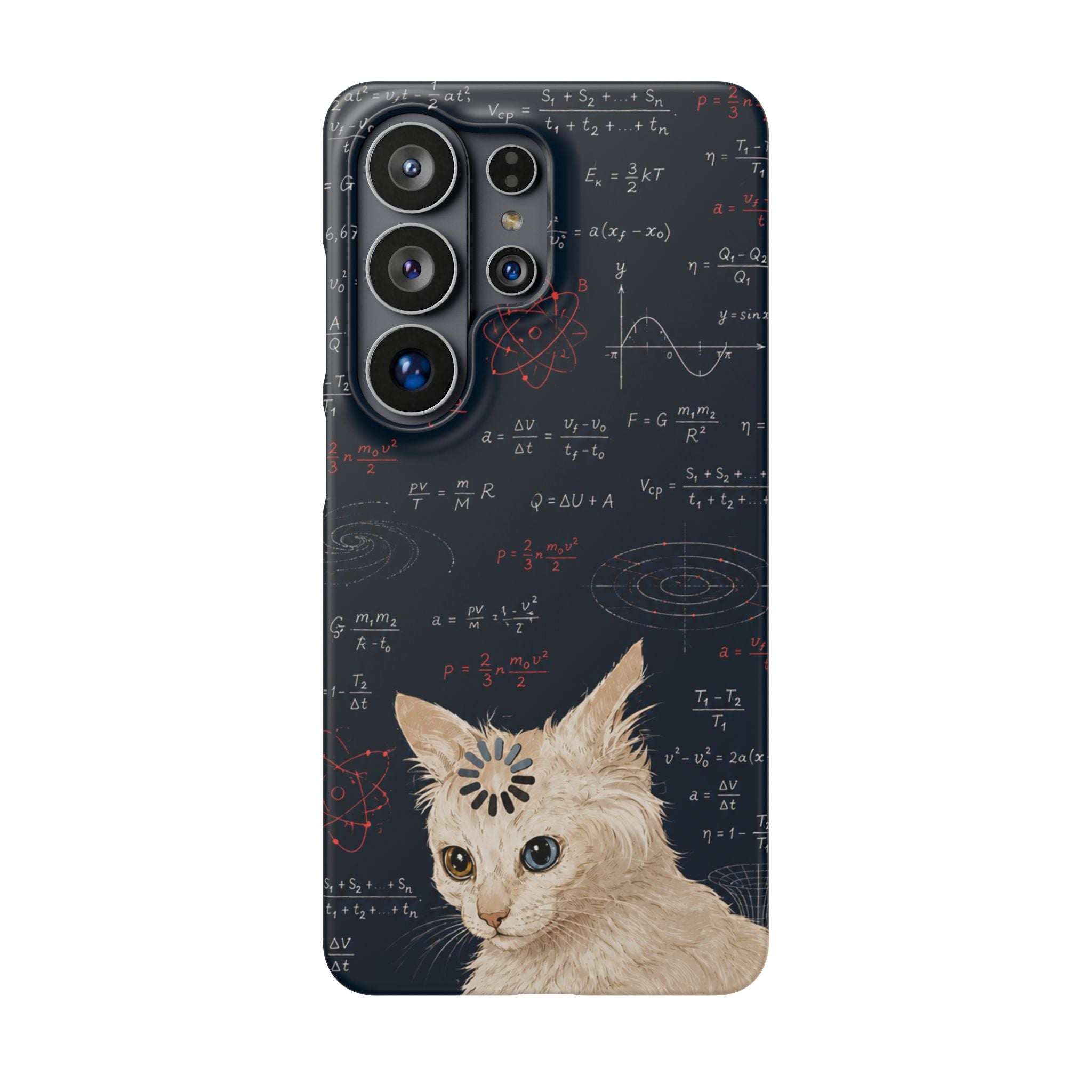 Quantum Kitty Physics Phone Case