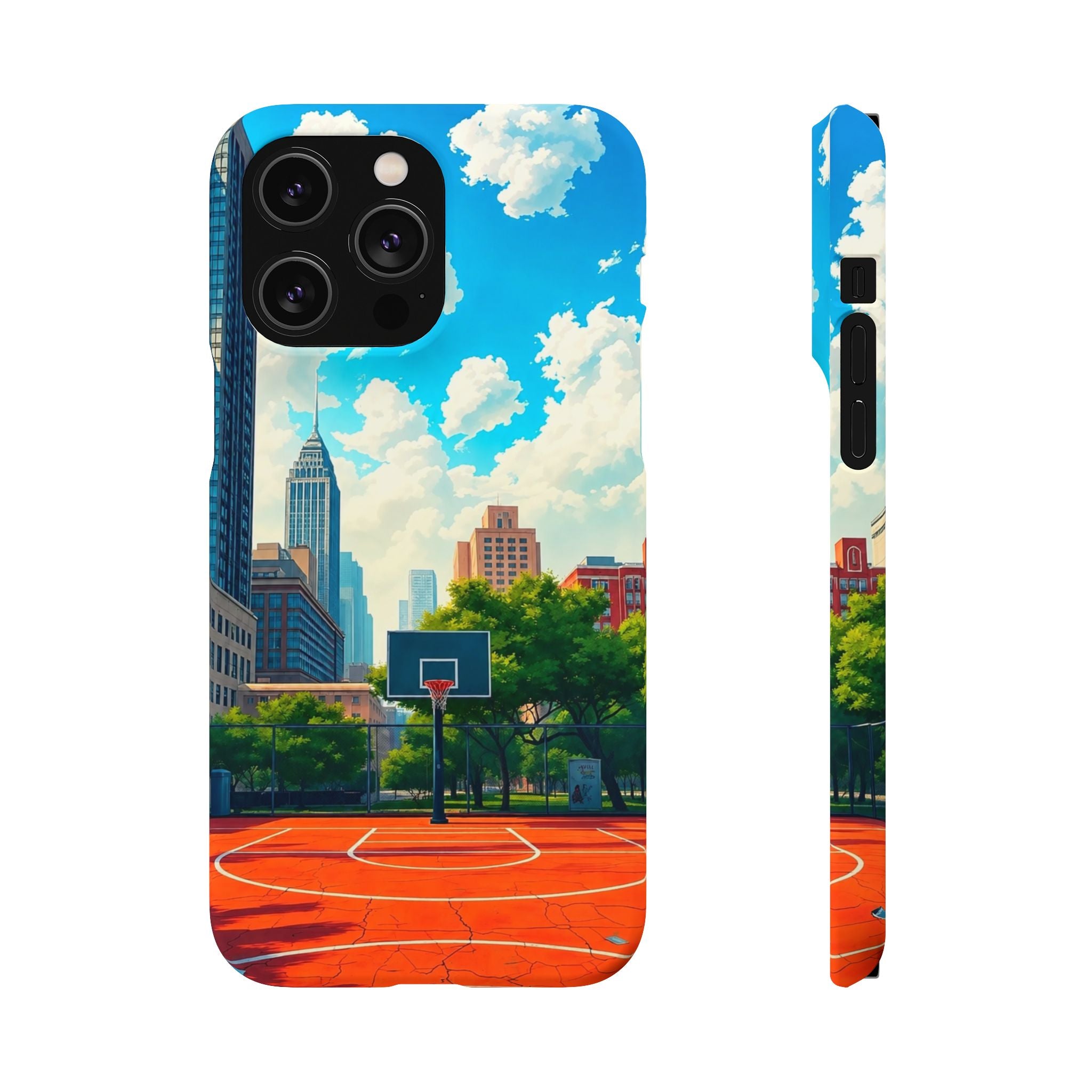 Urban Basketball Court Phone Case