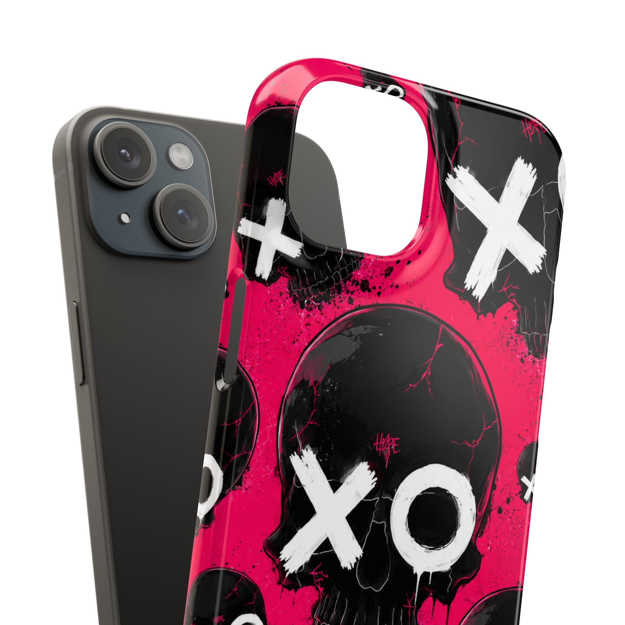 XO Skull Punk Phone Case