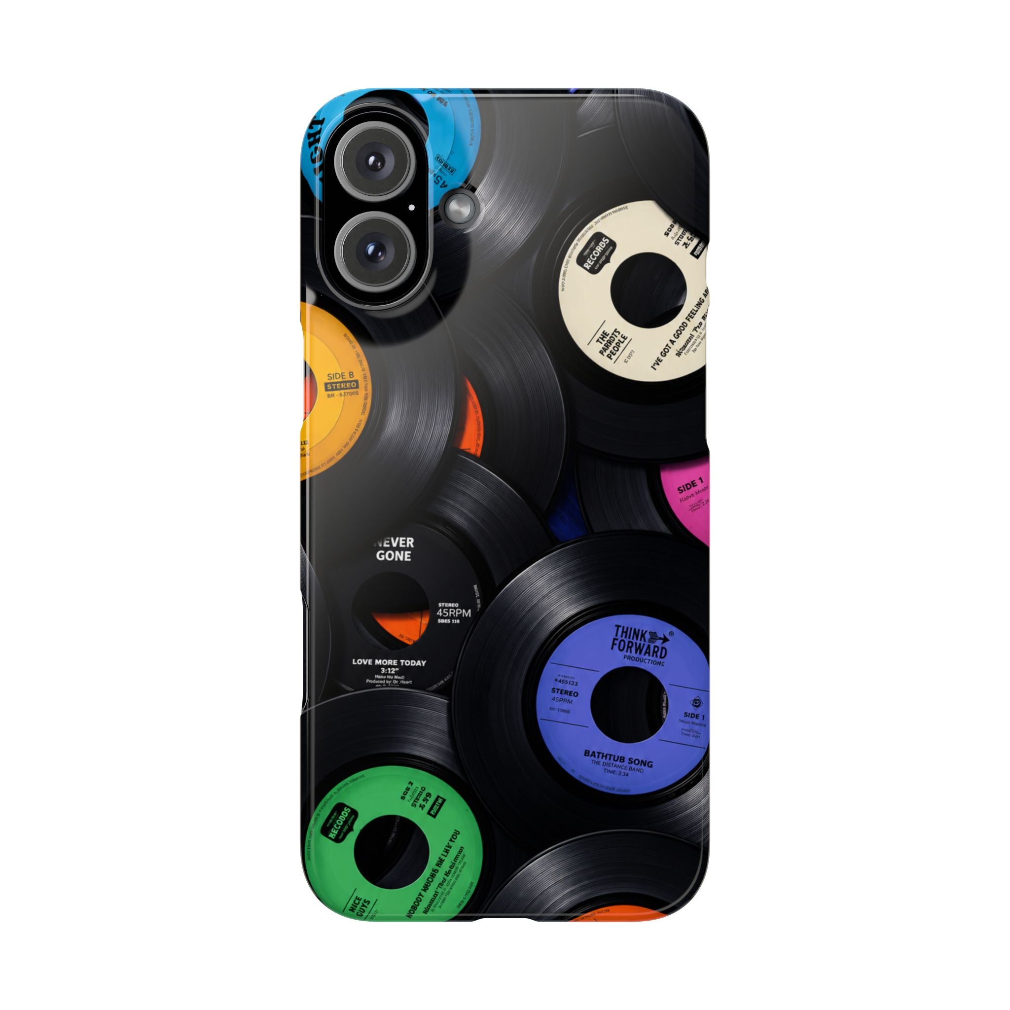 Vintage Vinyl Records Phone Case