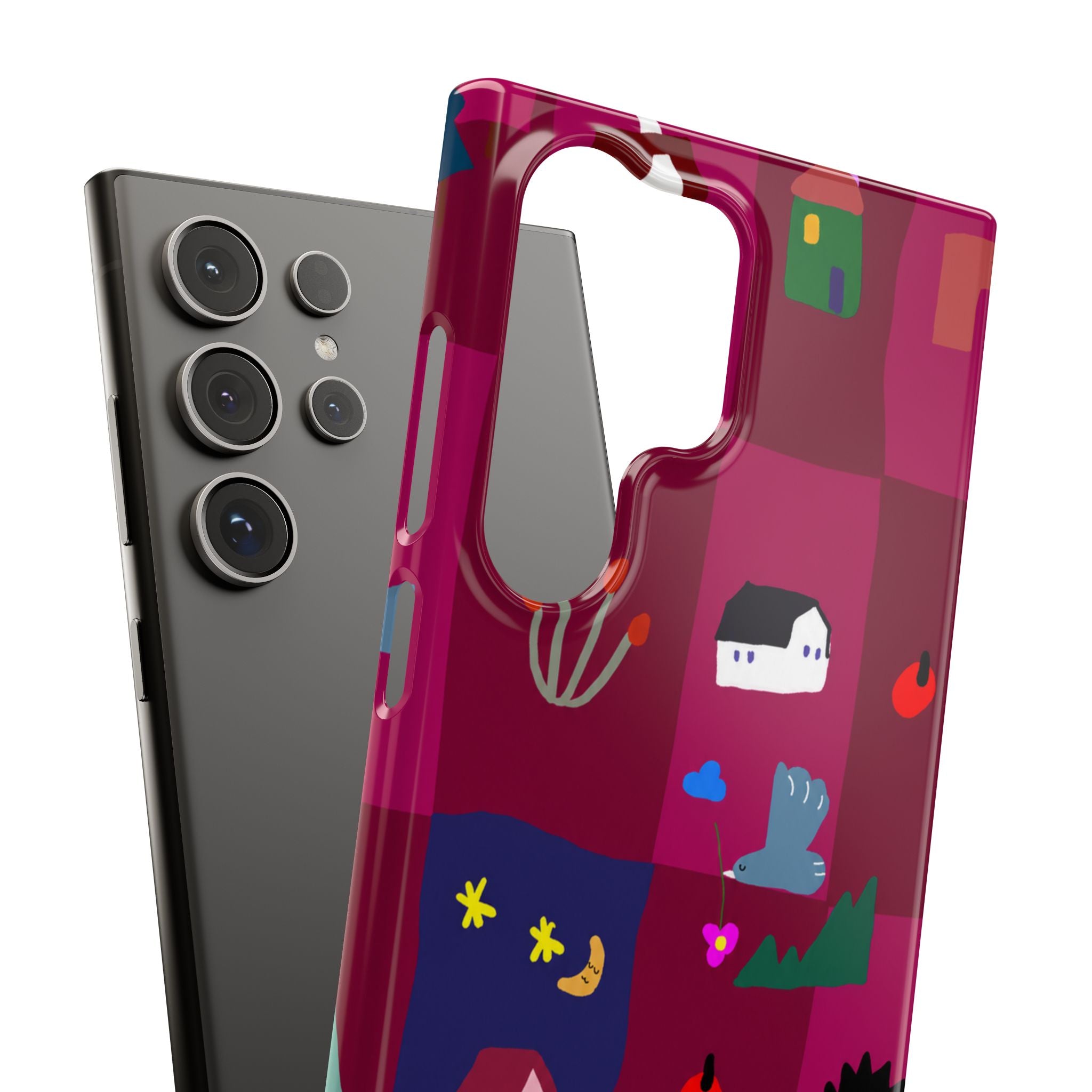 Whimsical Village Phone Case