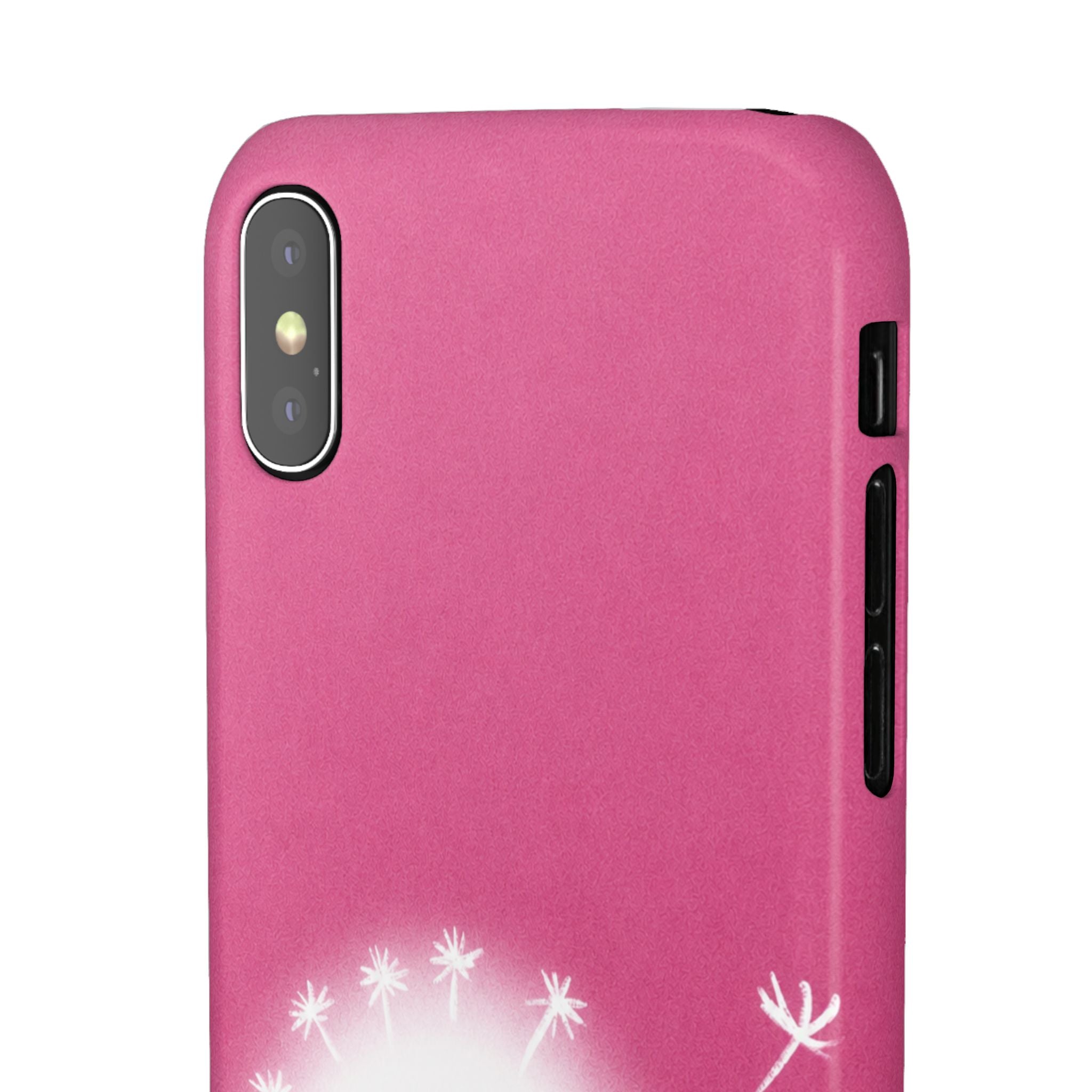 Pink Dandelion Phone Case