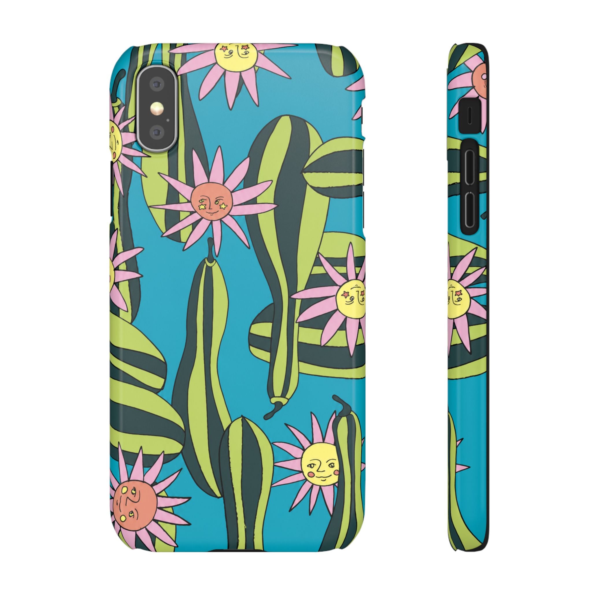 Whimsical Floral Garden Phone Case