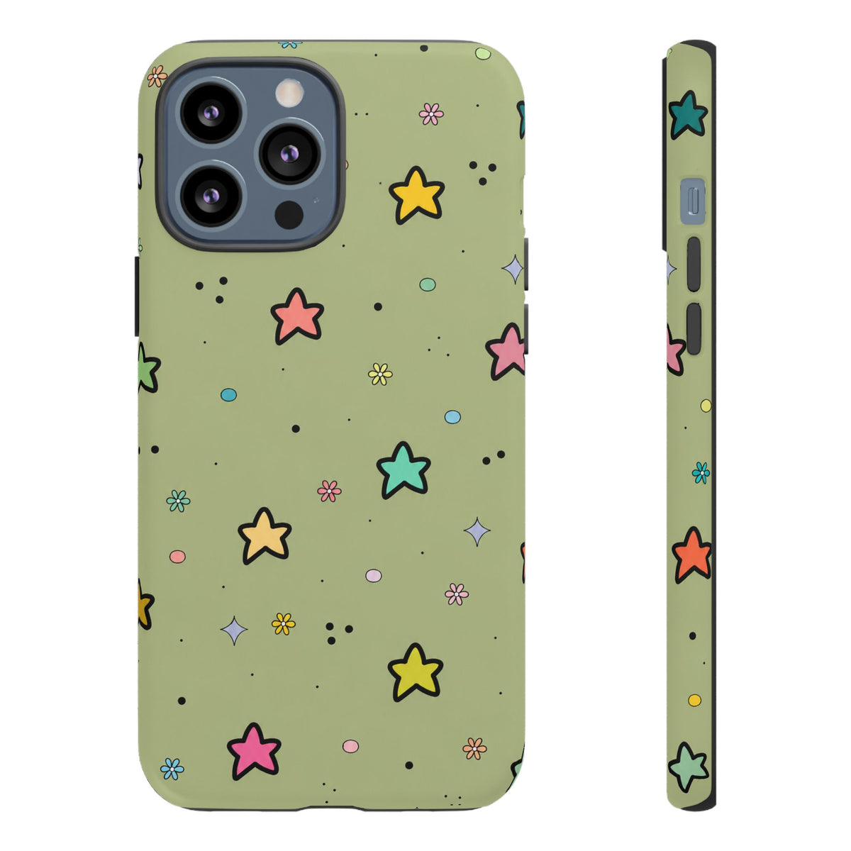 Cosmic Star Doodle Phone Case