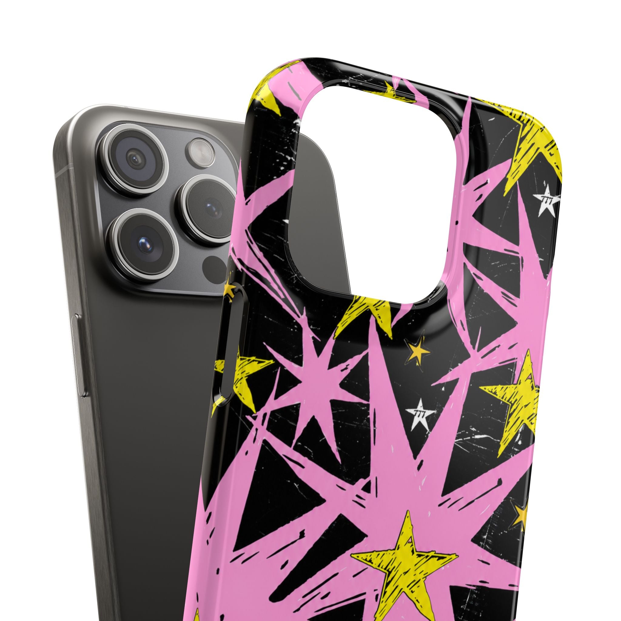 Pink Starburst Phone Case