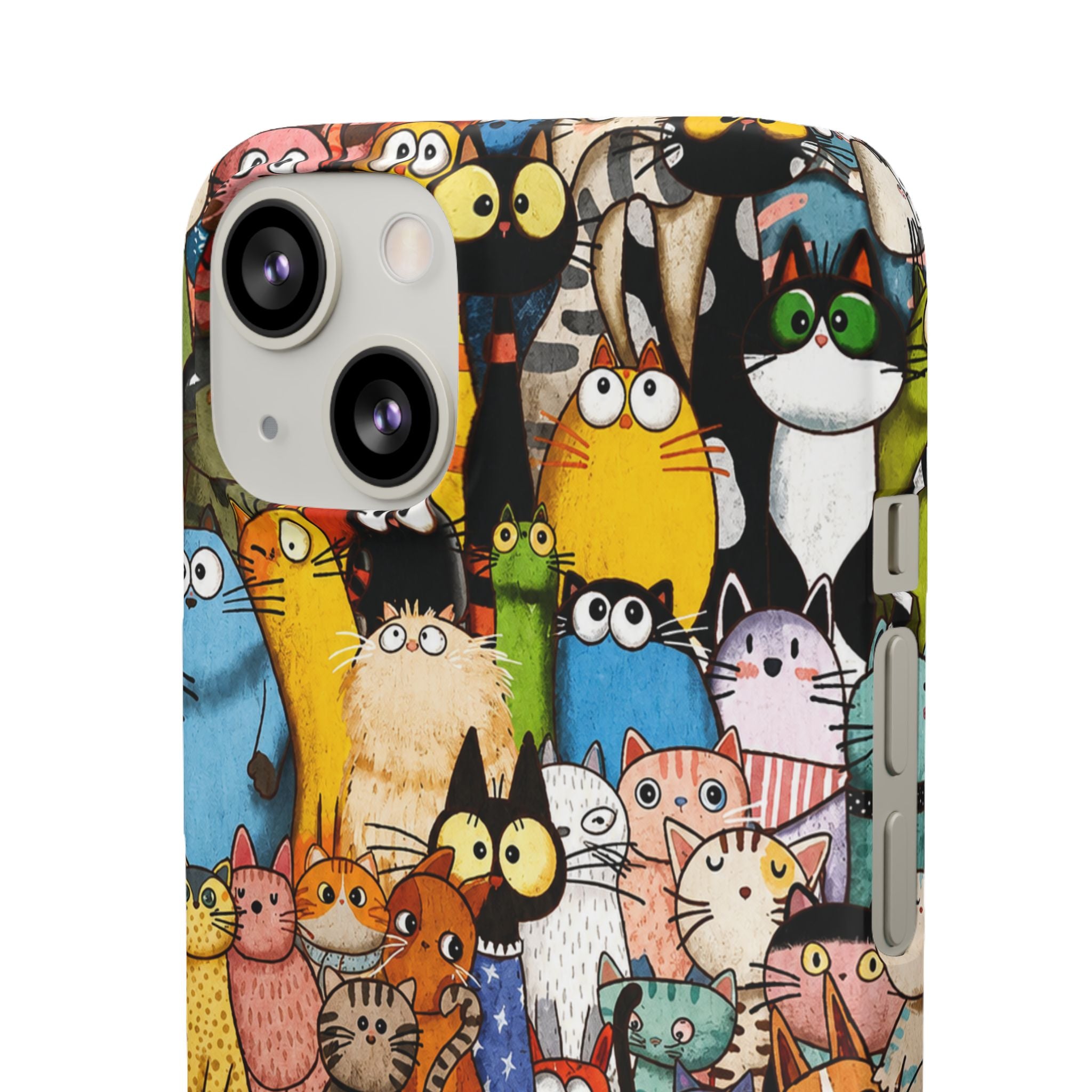 Cute Cat Pattern Phone Case