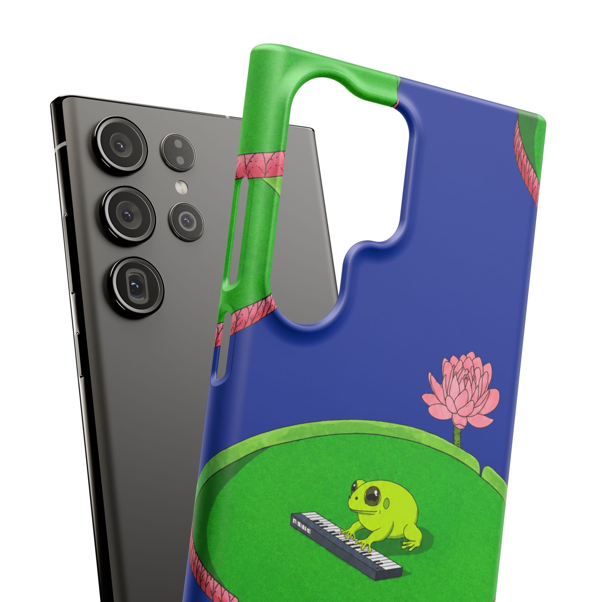 Frog Piano Phone Case