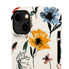 Wildflower Sketch Phone Case