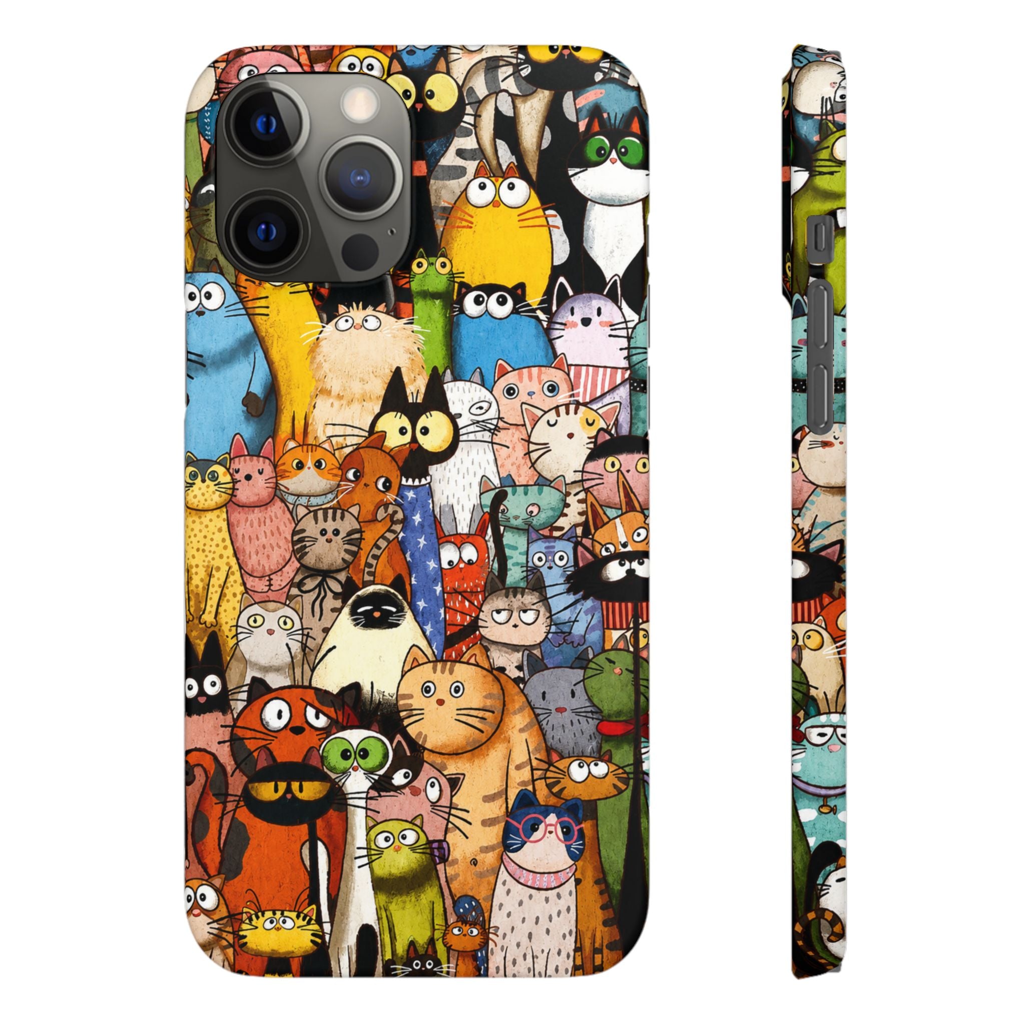 Cute Cat Pattern Phone Case