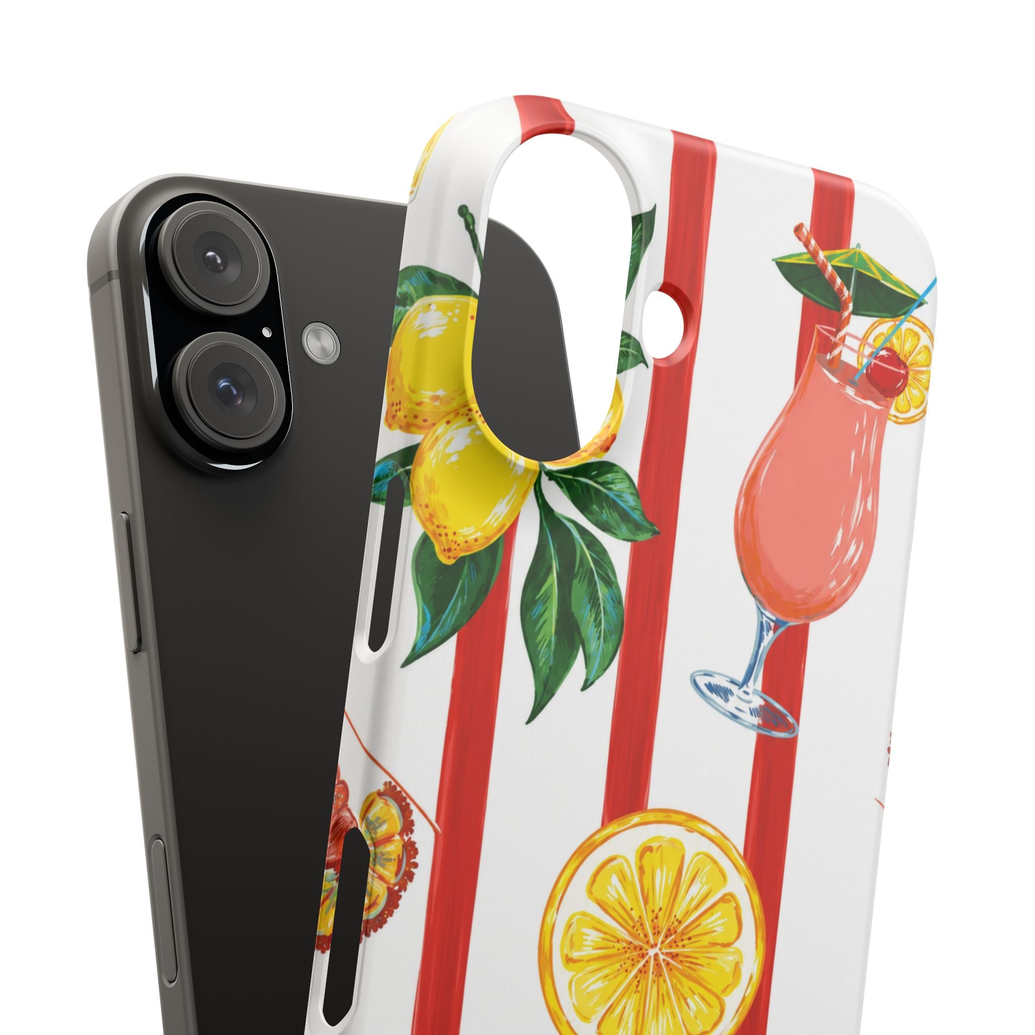 Lemon Coast – Summer Citrus Phone Case