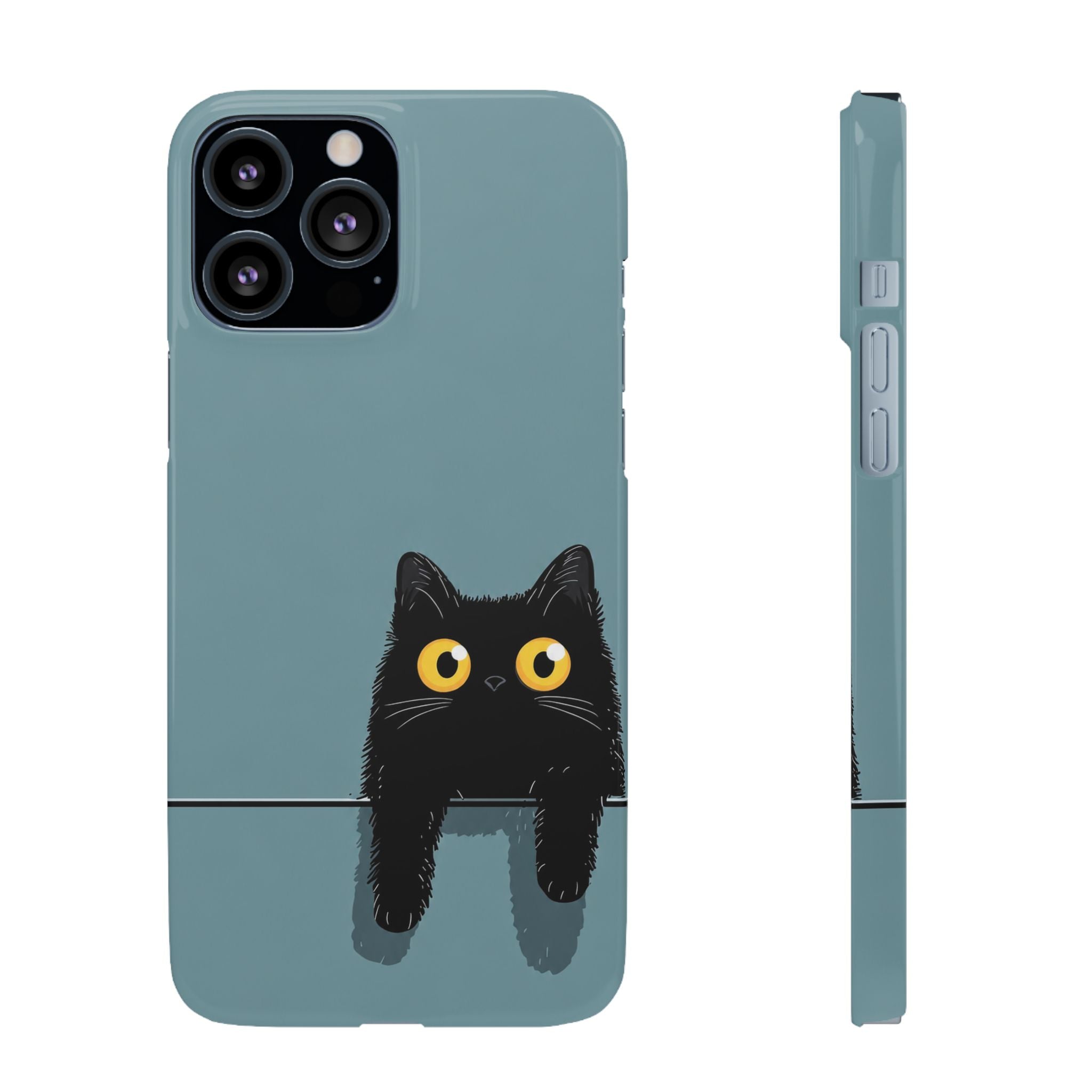 Cute Black Cat Phone Case