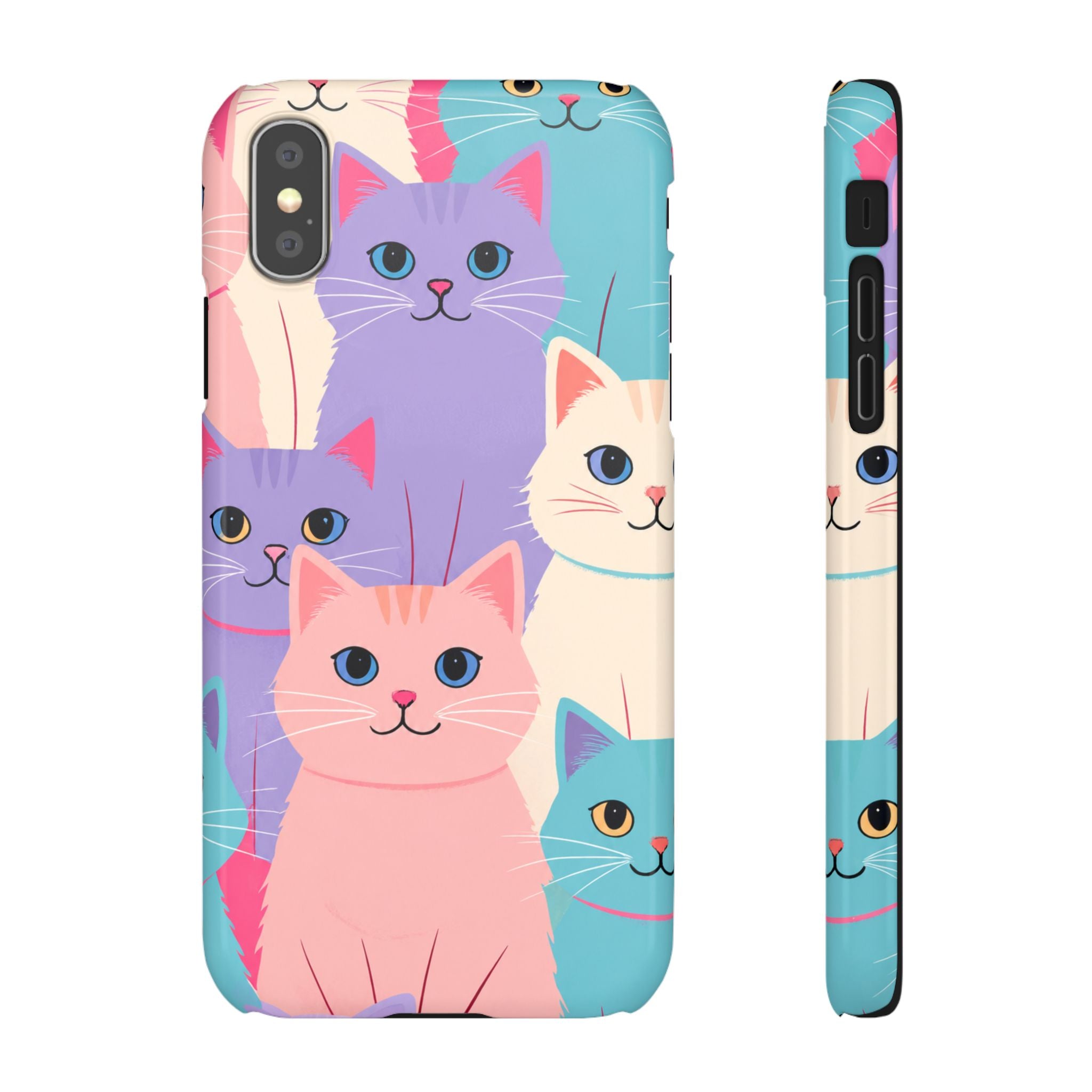 Cute Kawaii Cats Phone Case