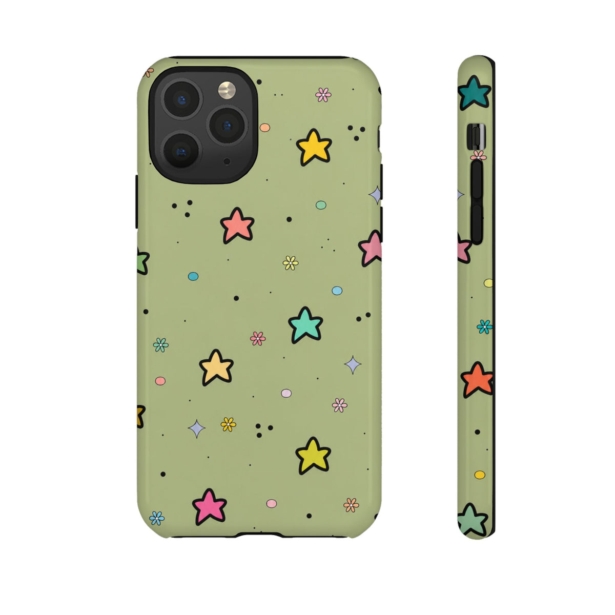Cosmic Star Doodle Phone Case