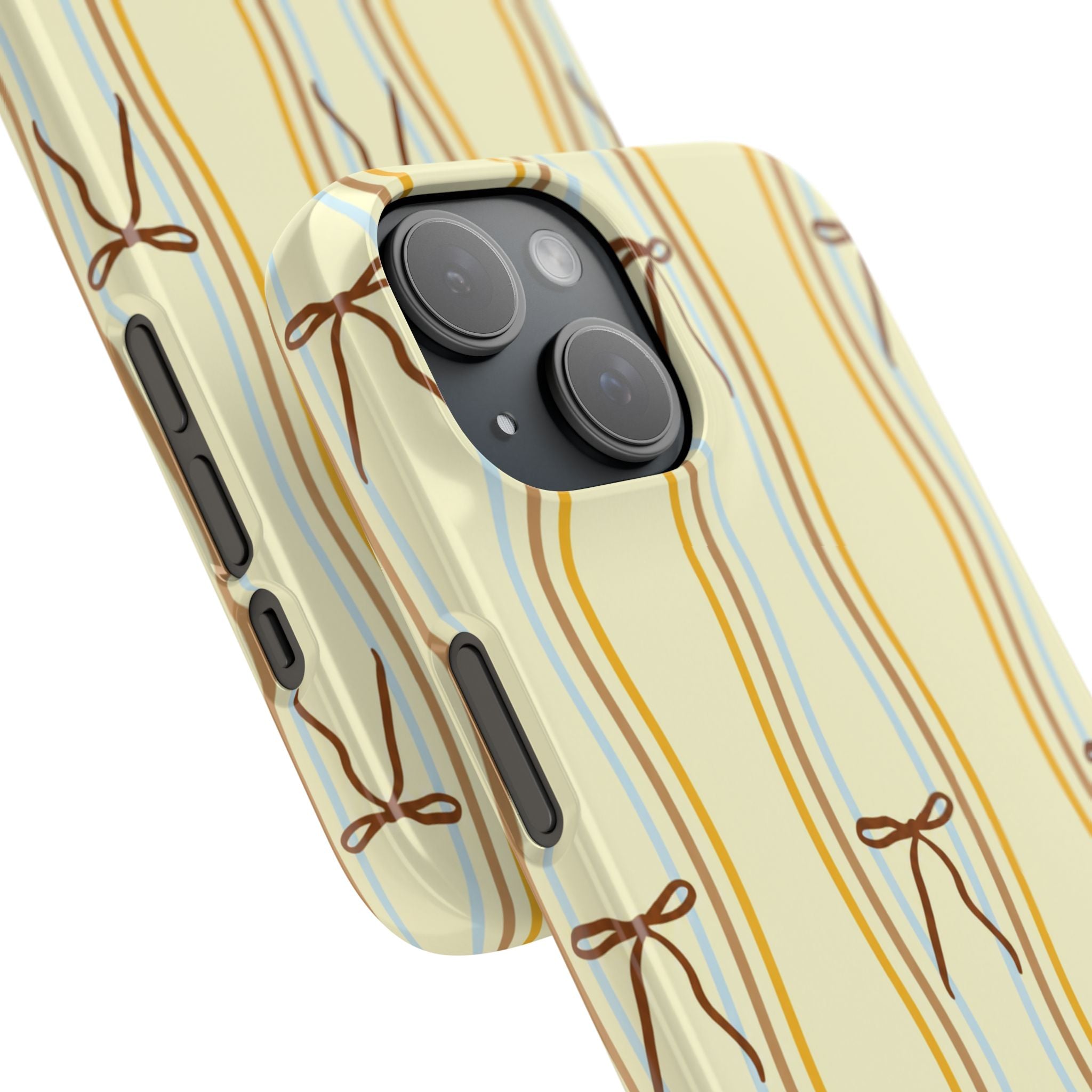 Bow Stripe Phone Case
