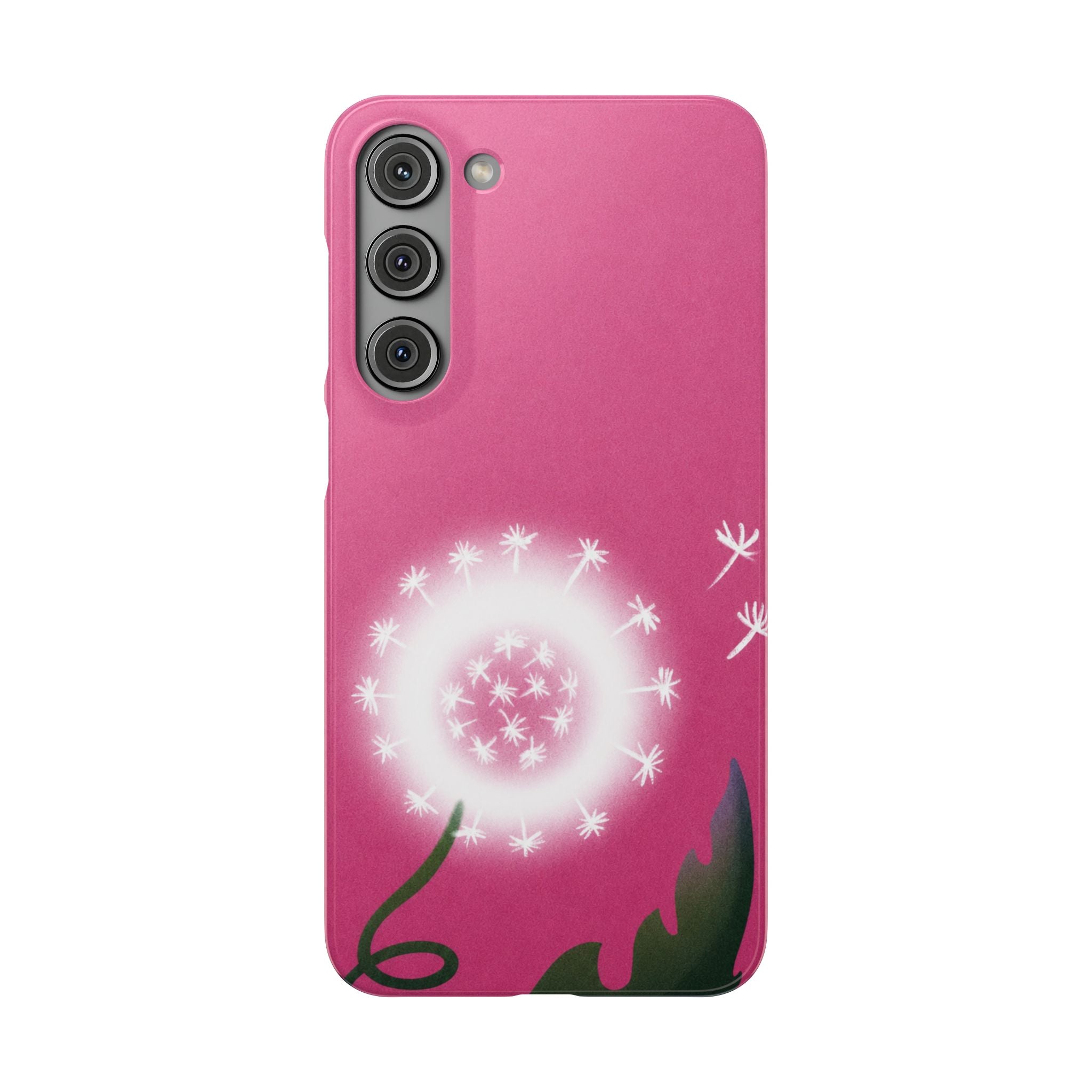 Pink Dandelion Phone Case