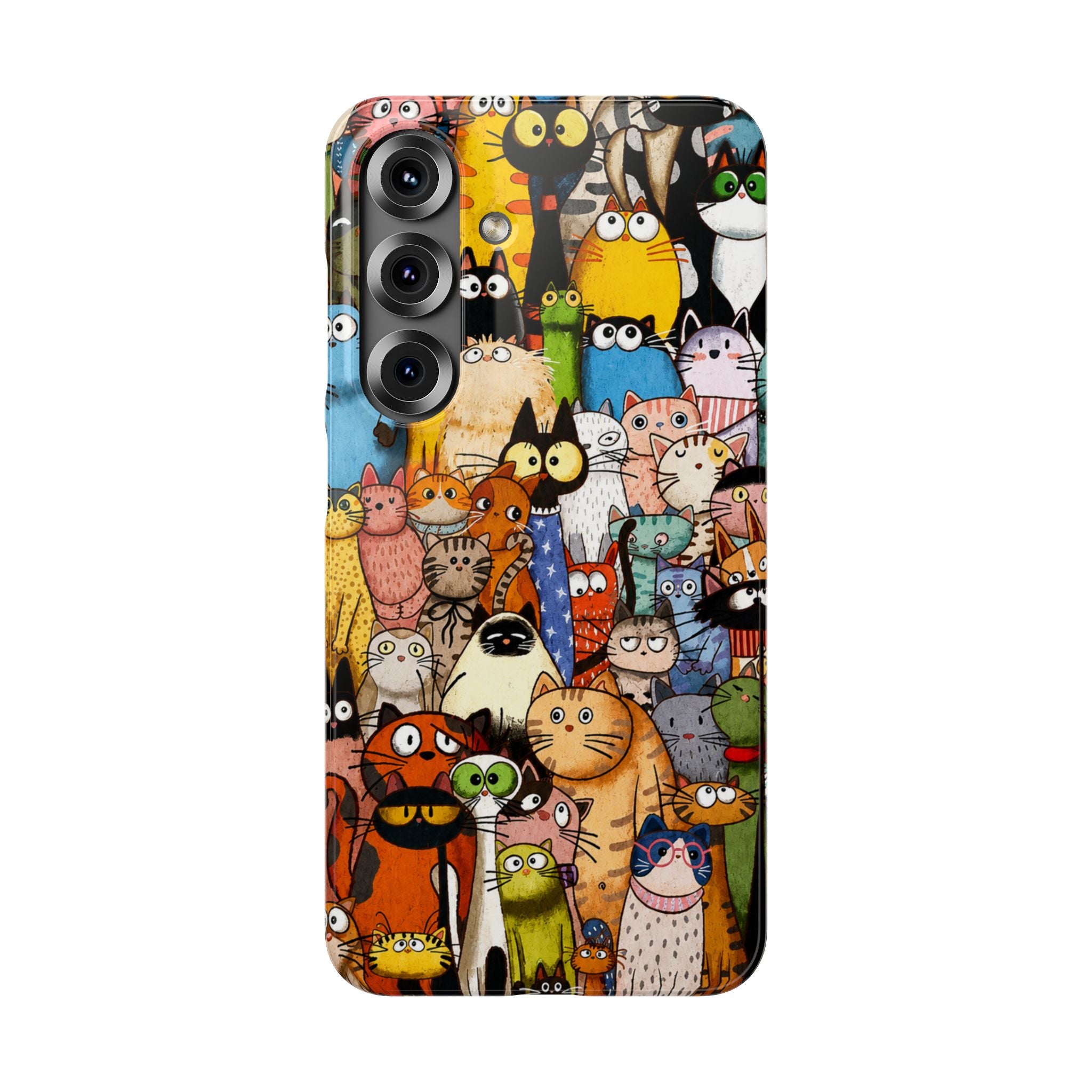 Cute Cat Pattern Phone Case