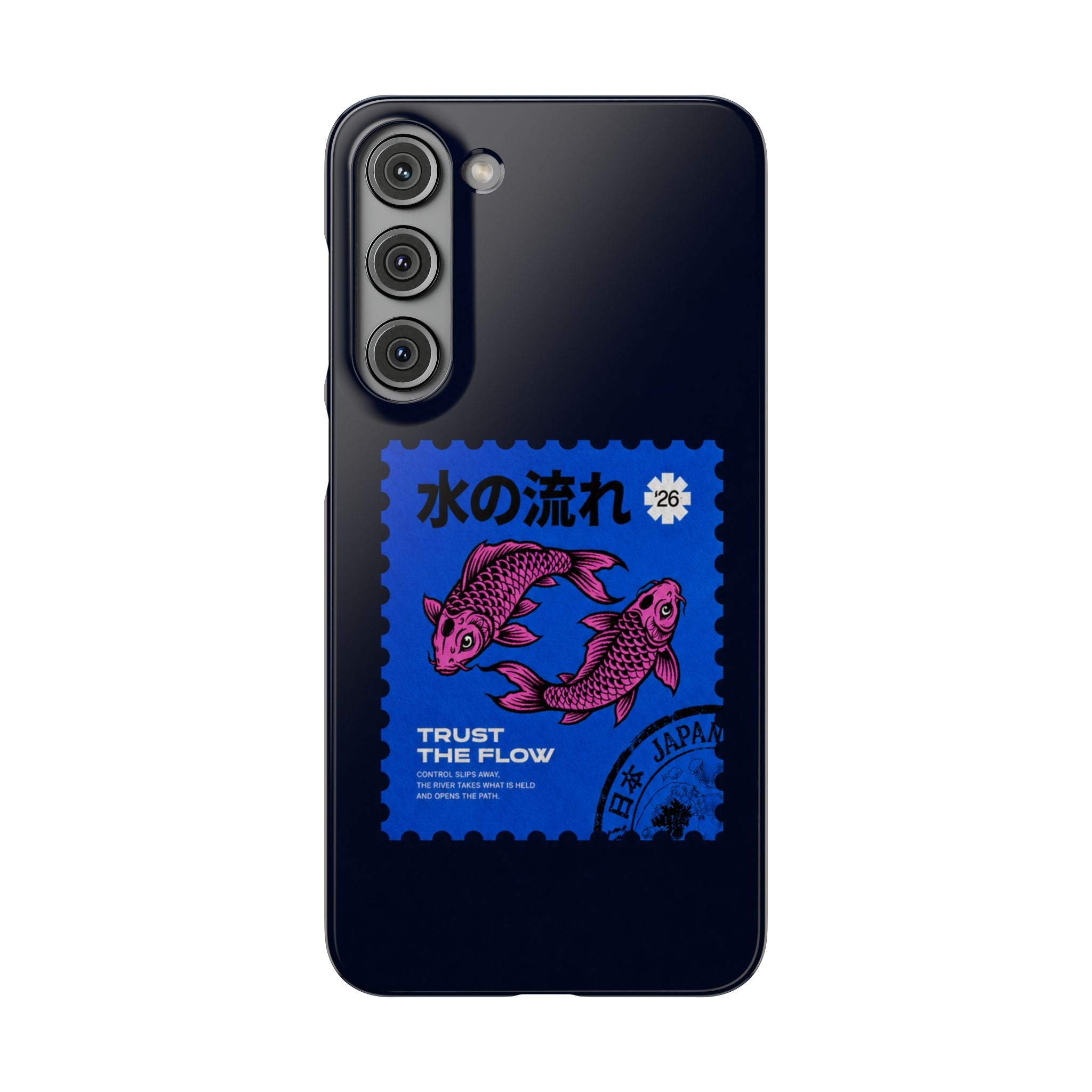 Trust The Flow Koi Phone Case