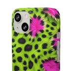 Neon Leopard Phone Case