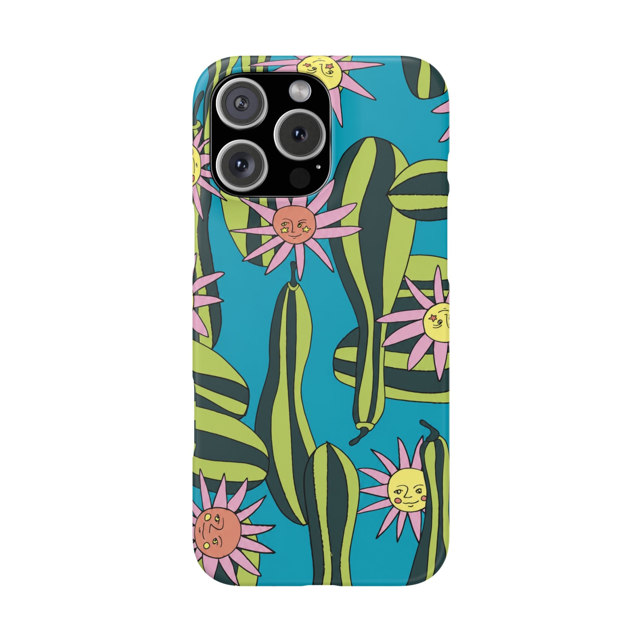 Whimsical Floral Garden Phone Case
