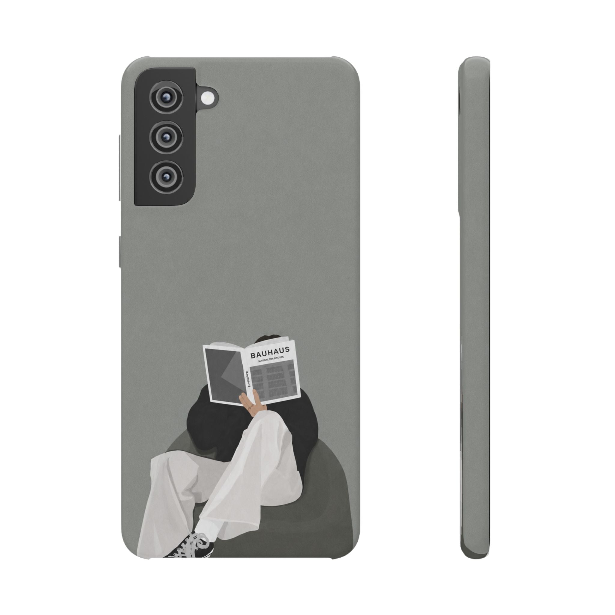 Quiet Pages – Minimalist Aesthetic Phone Case