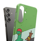 Skater Dino Phone Case