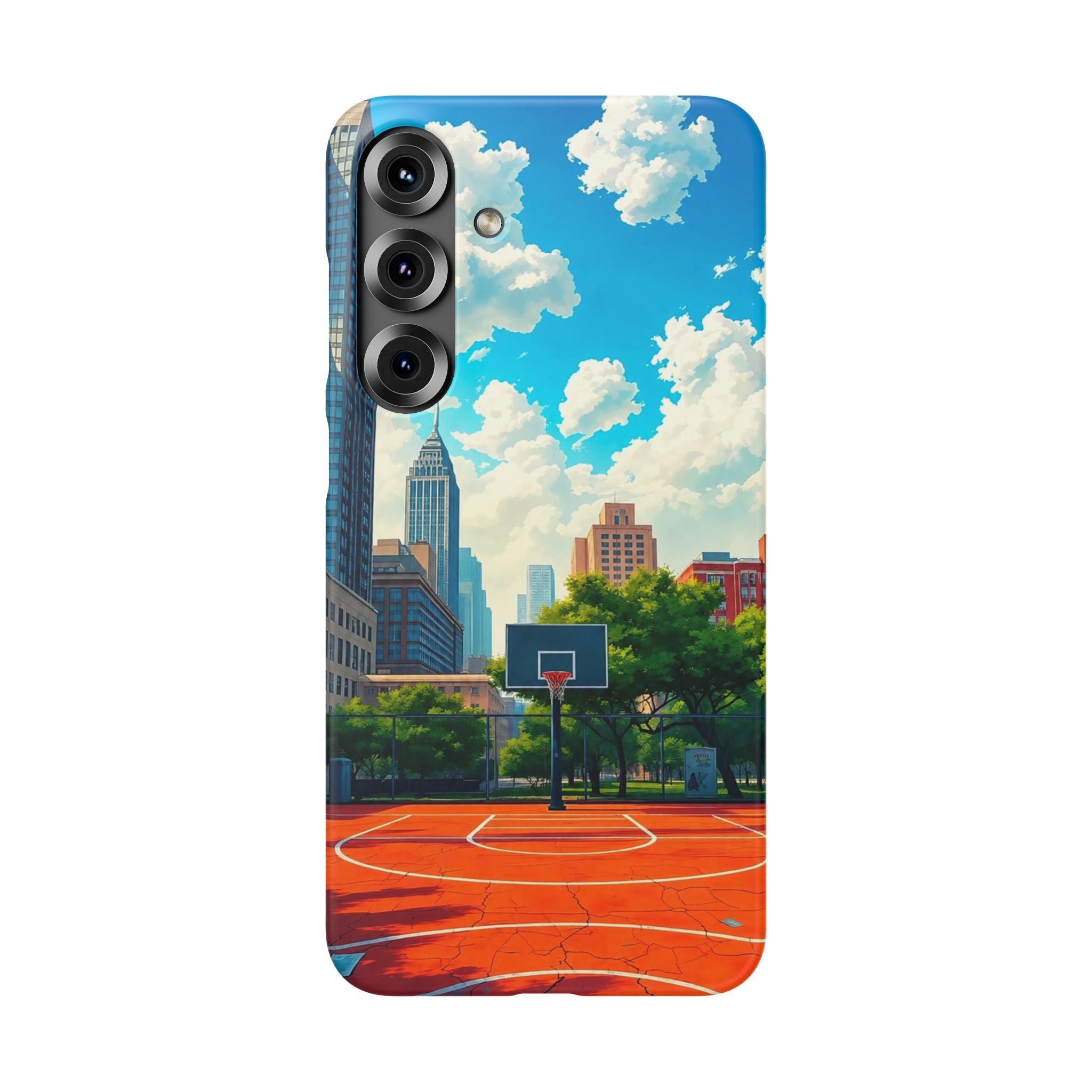 Urban Basketball Court Phone Case
