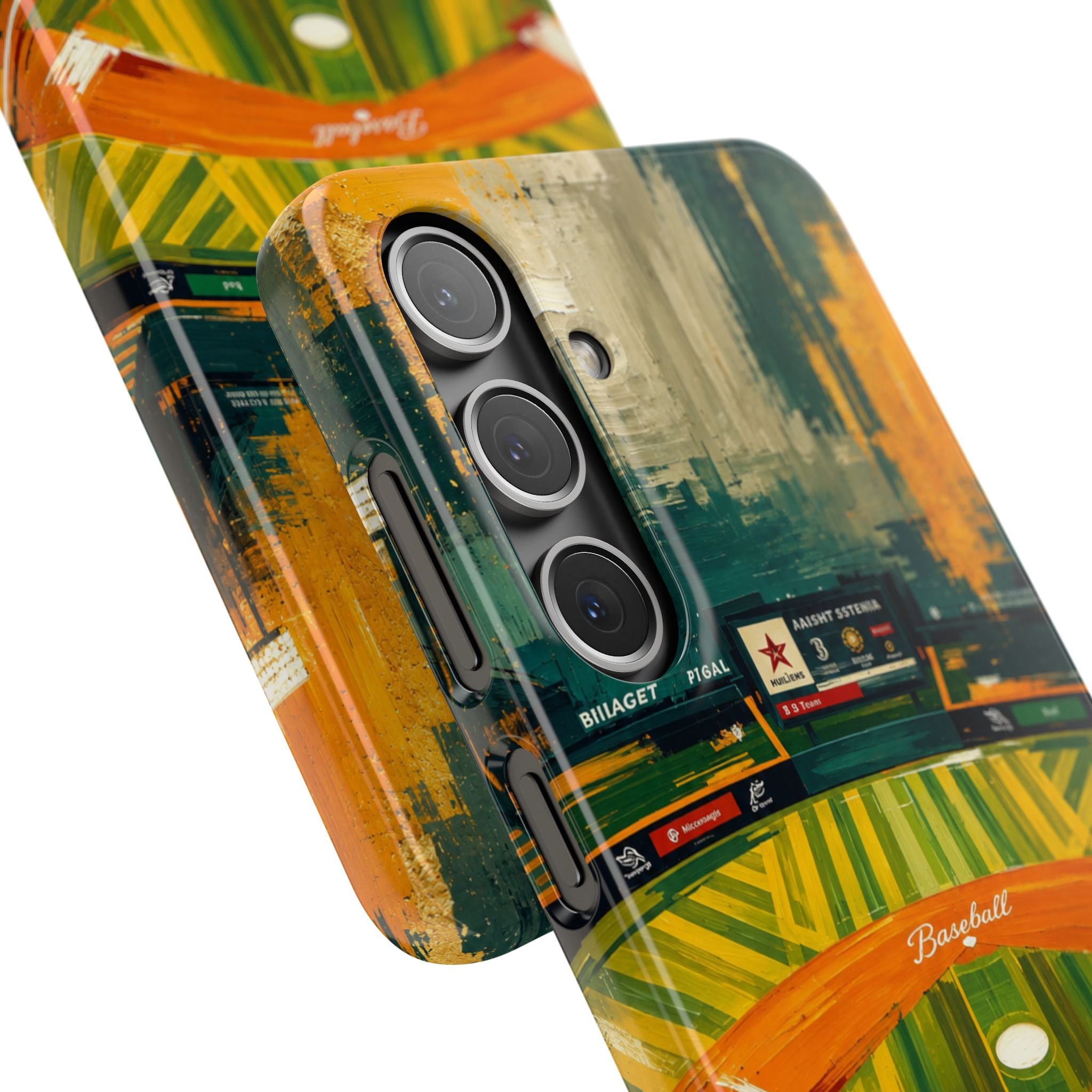 Abstract Baseball Stadium Phone Case