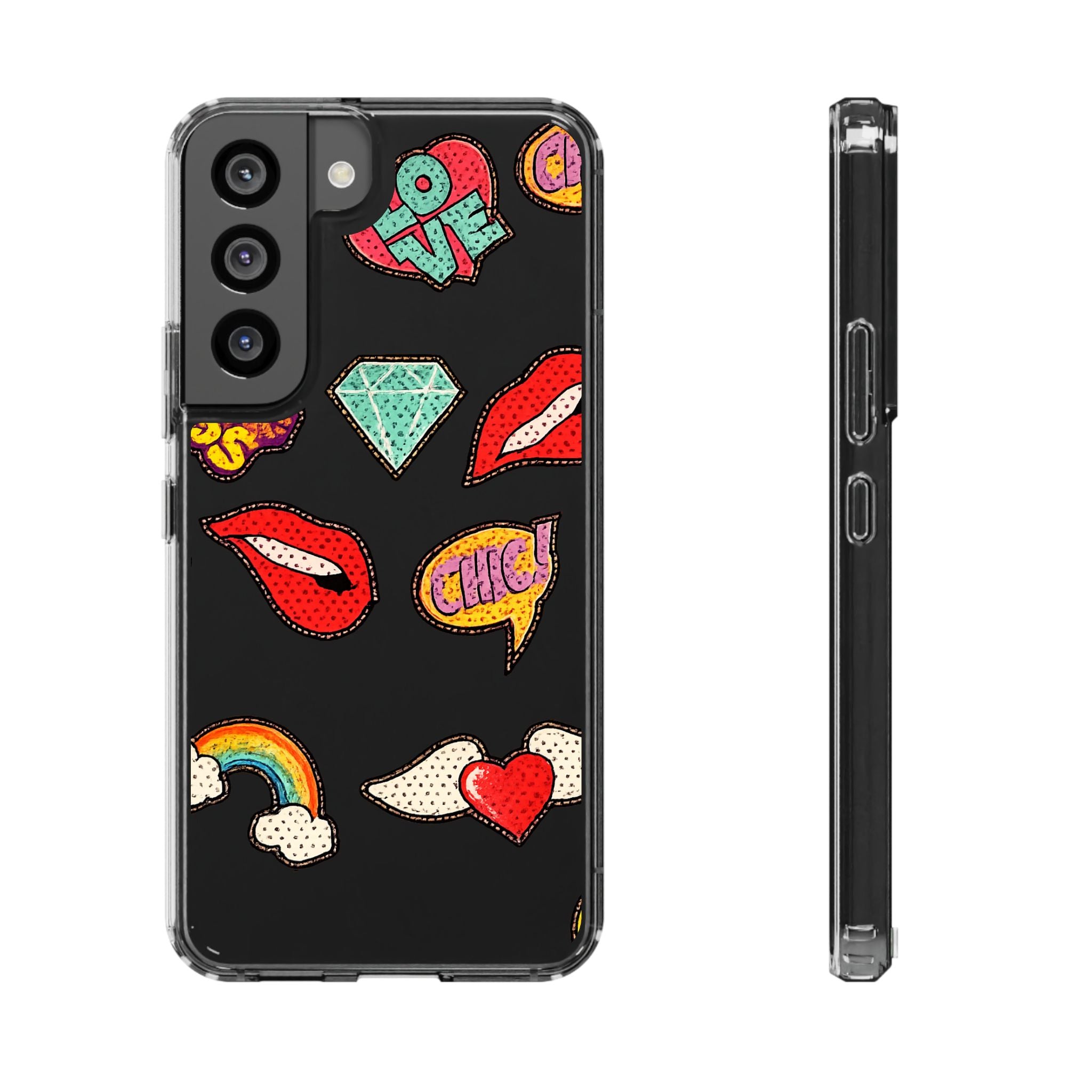 Clear Impact-Resistant Cases