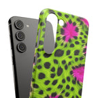 Neon Leopard Phone Case