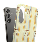 Bow Stripe Phone Case