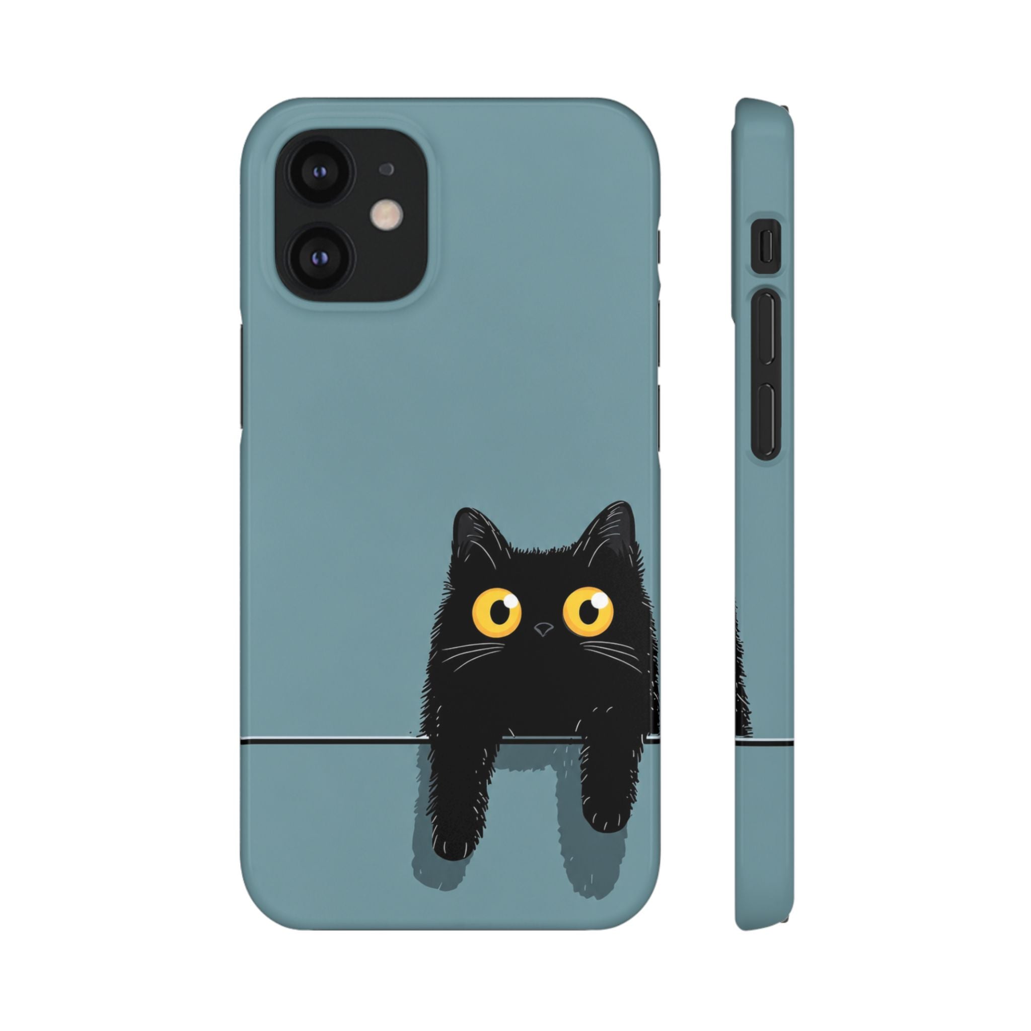 Cute Black Cat Phone Case
