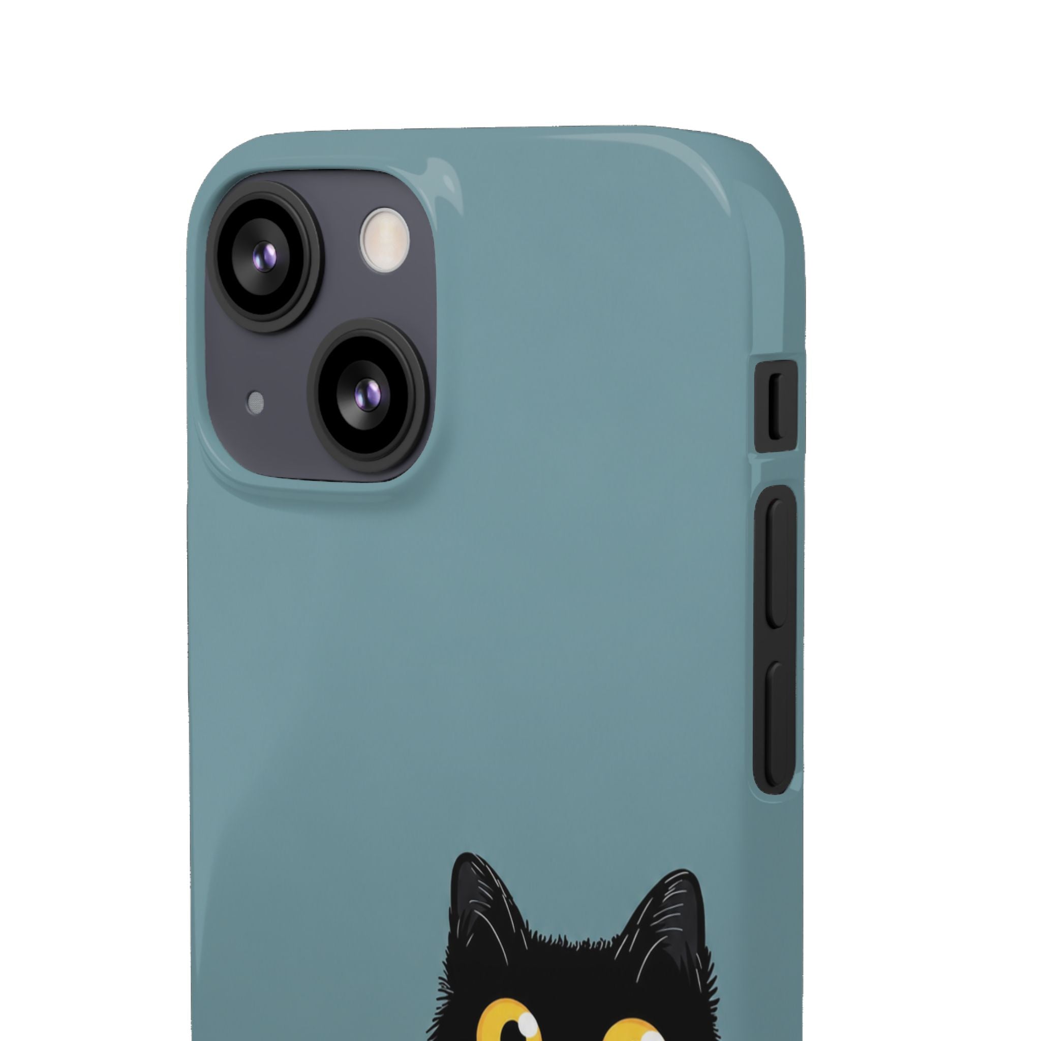 Cute Black Cat Phone Case
