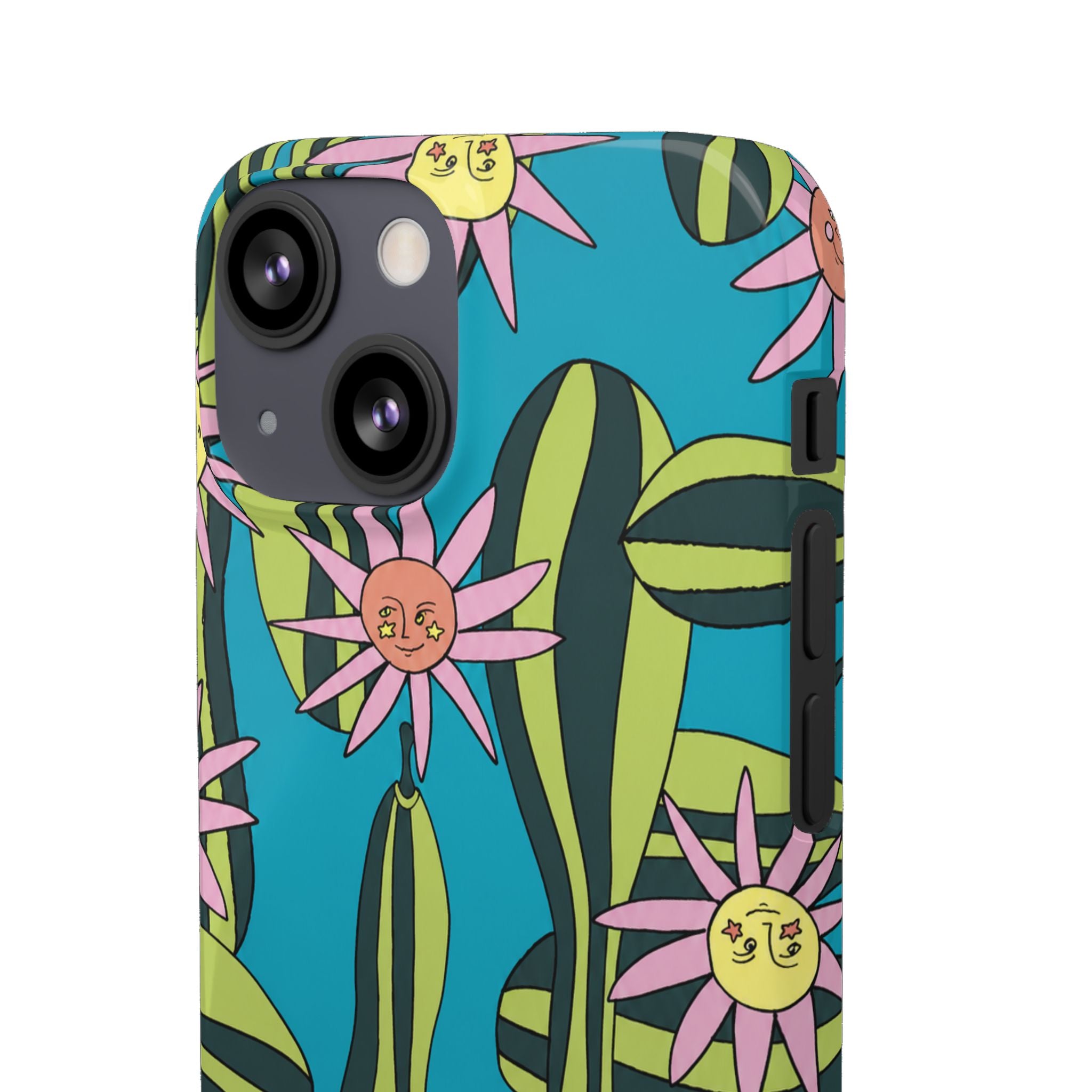Whimsical Floral Garden Phone Case