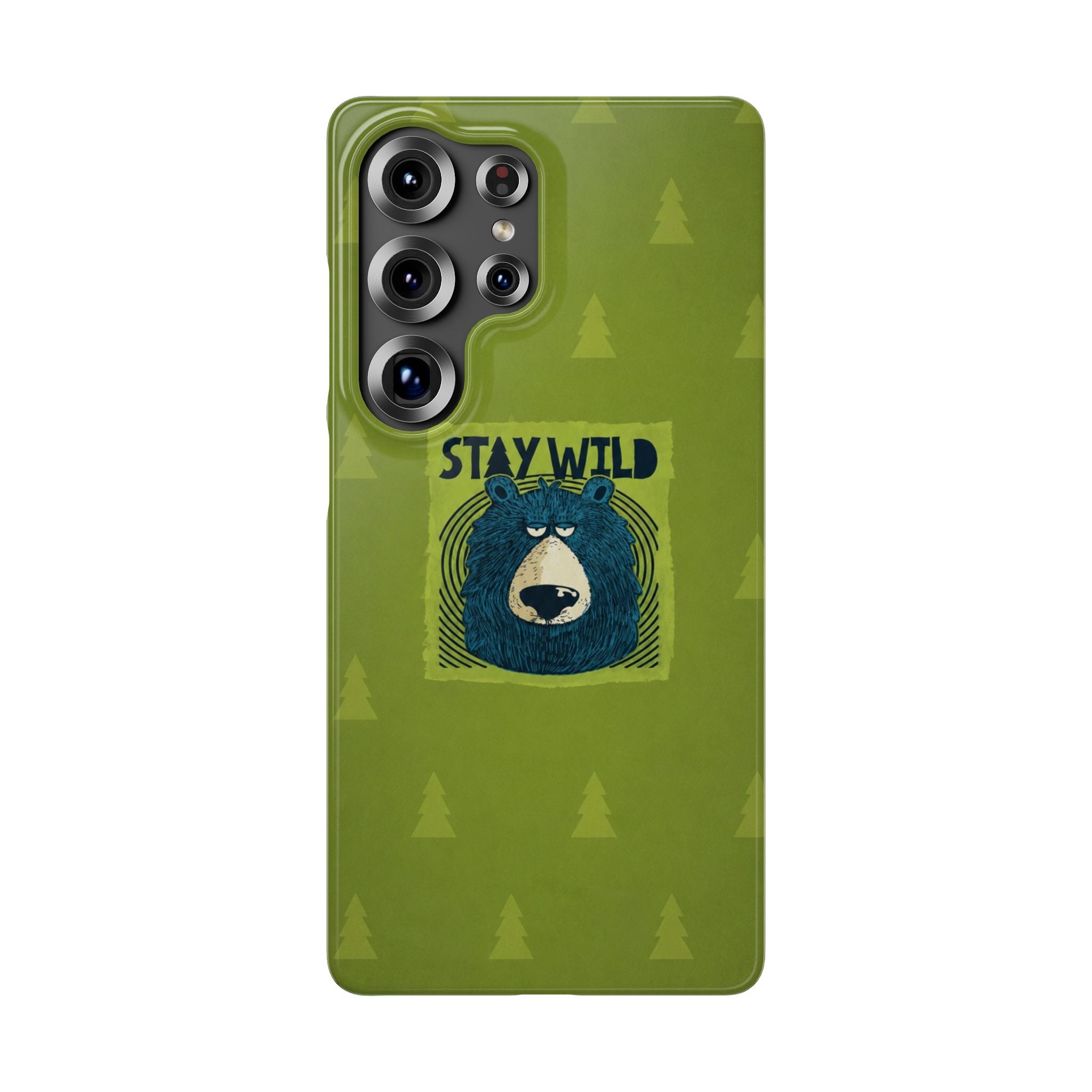 Stay Wild Bear Phone Case