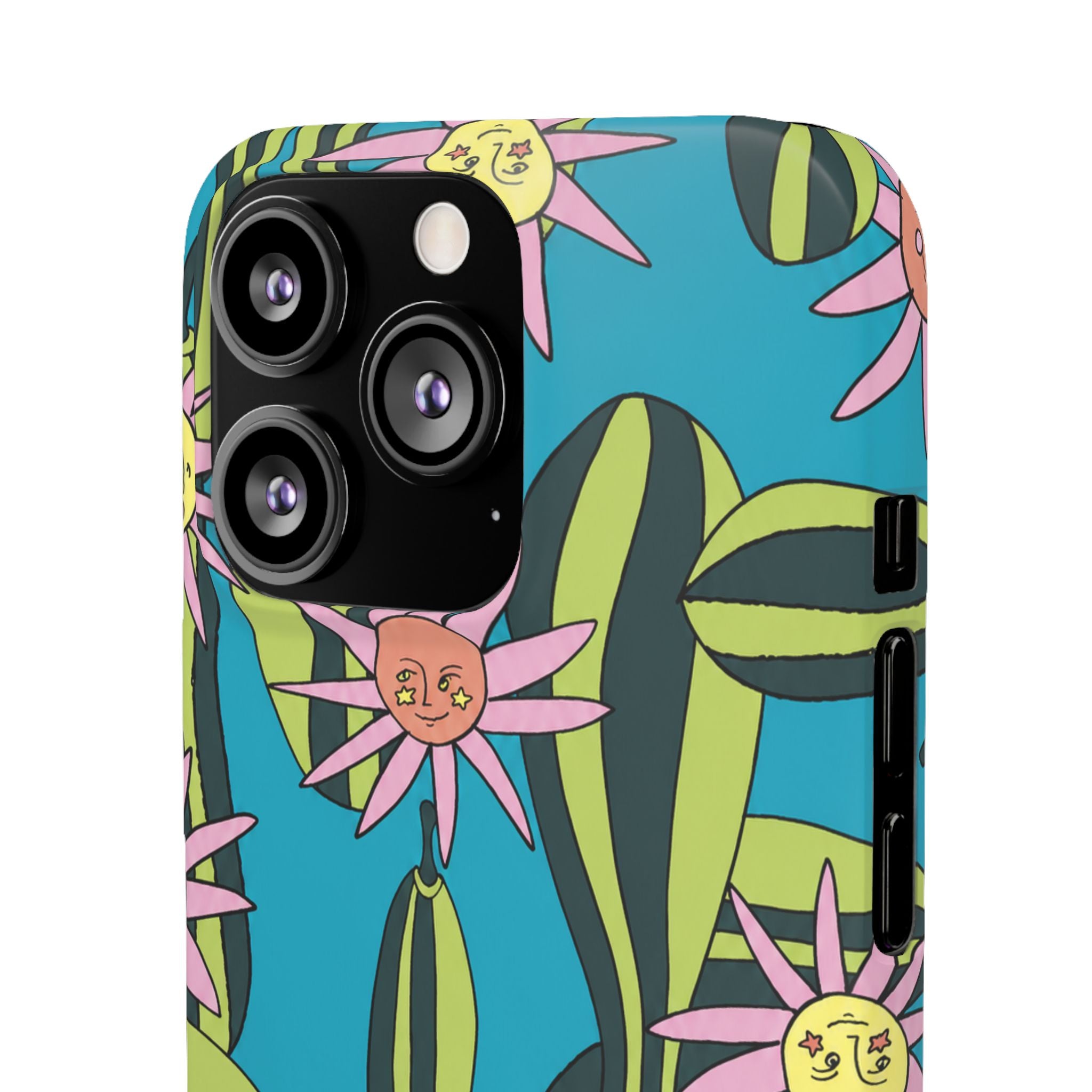 Whimsical Floral Garden Phone Case