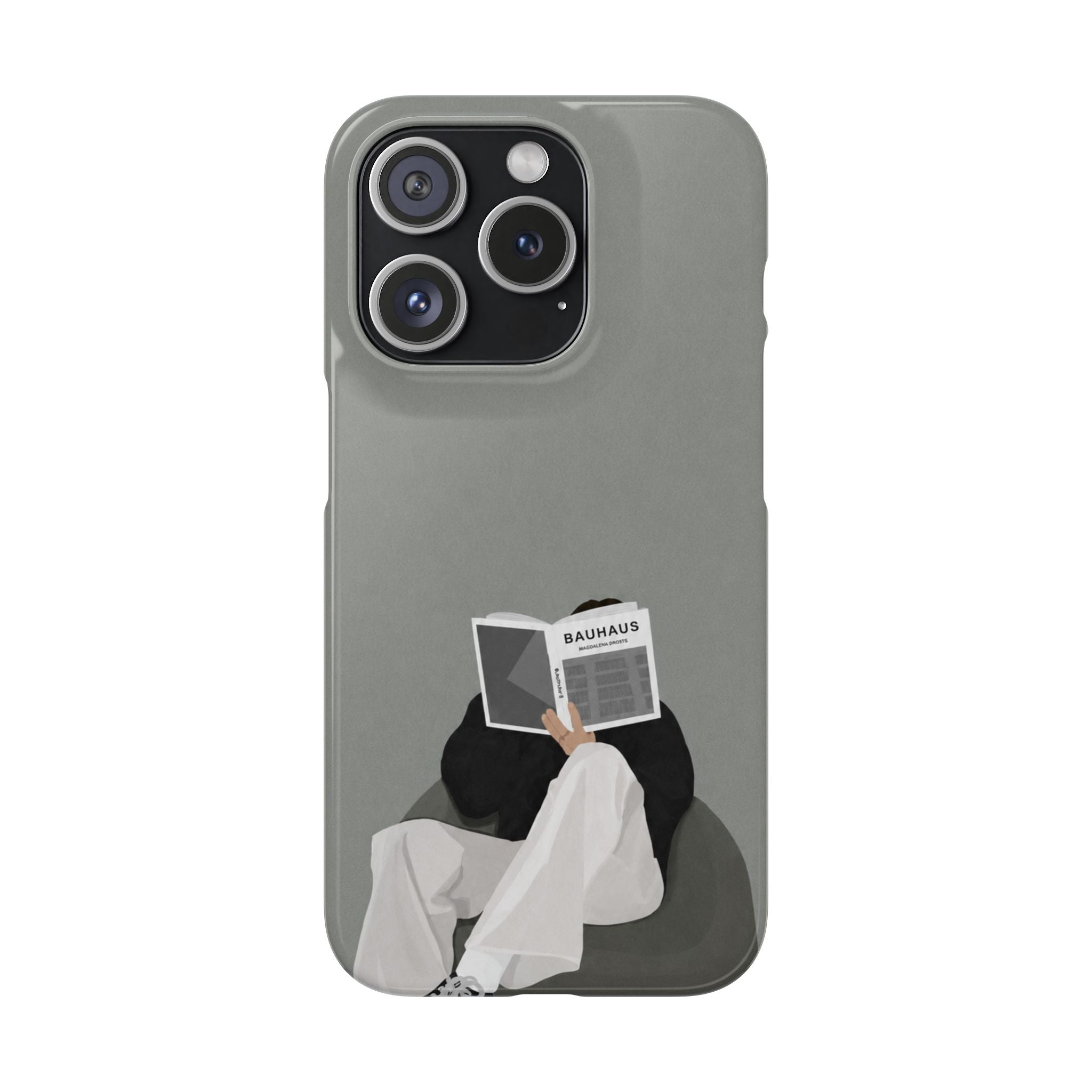 Quiet Pages – Minimalist Aesthetic Phone Case