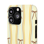 Bow Stripe Phone Case
