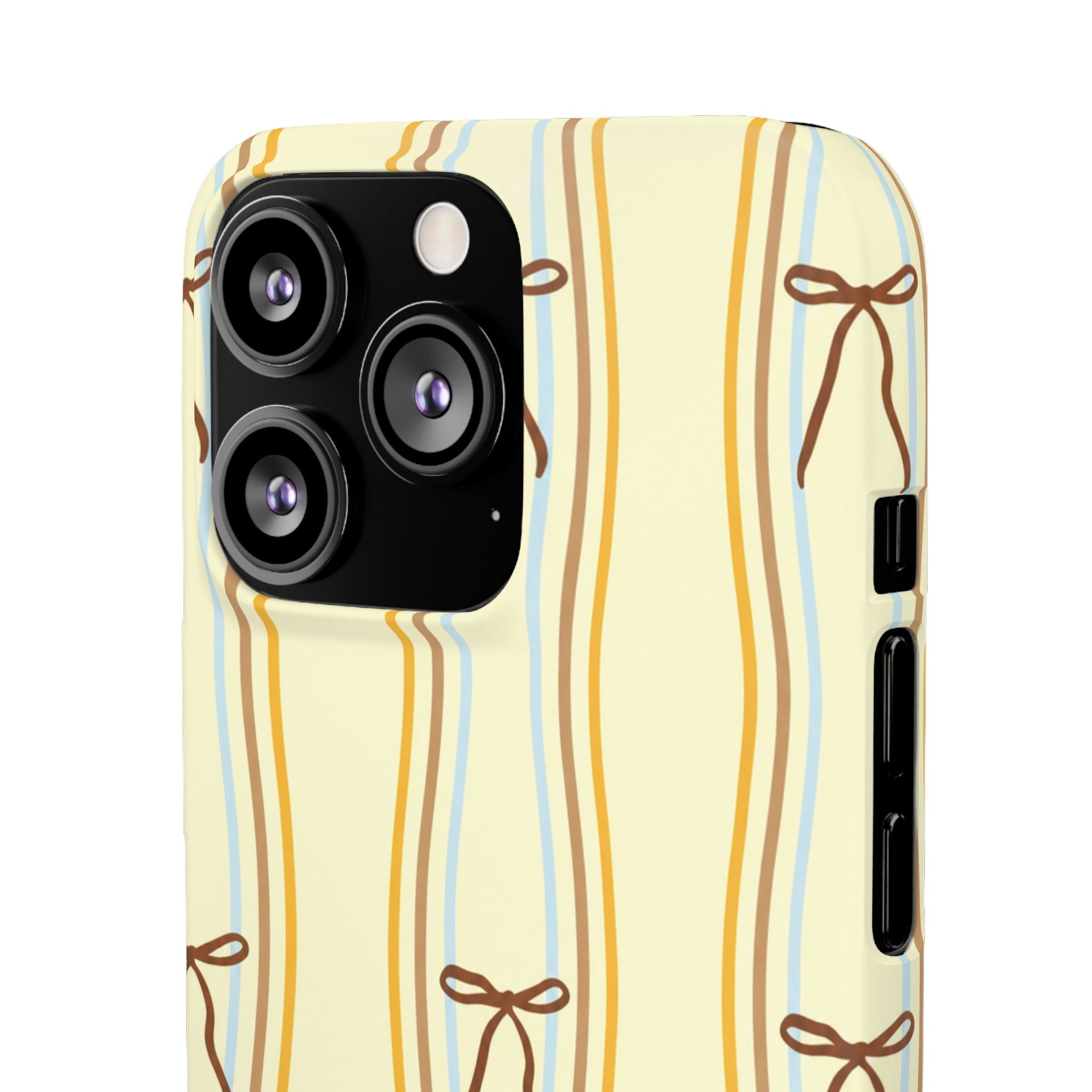 Bow Stripe Phone Case