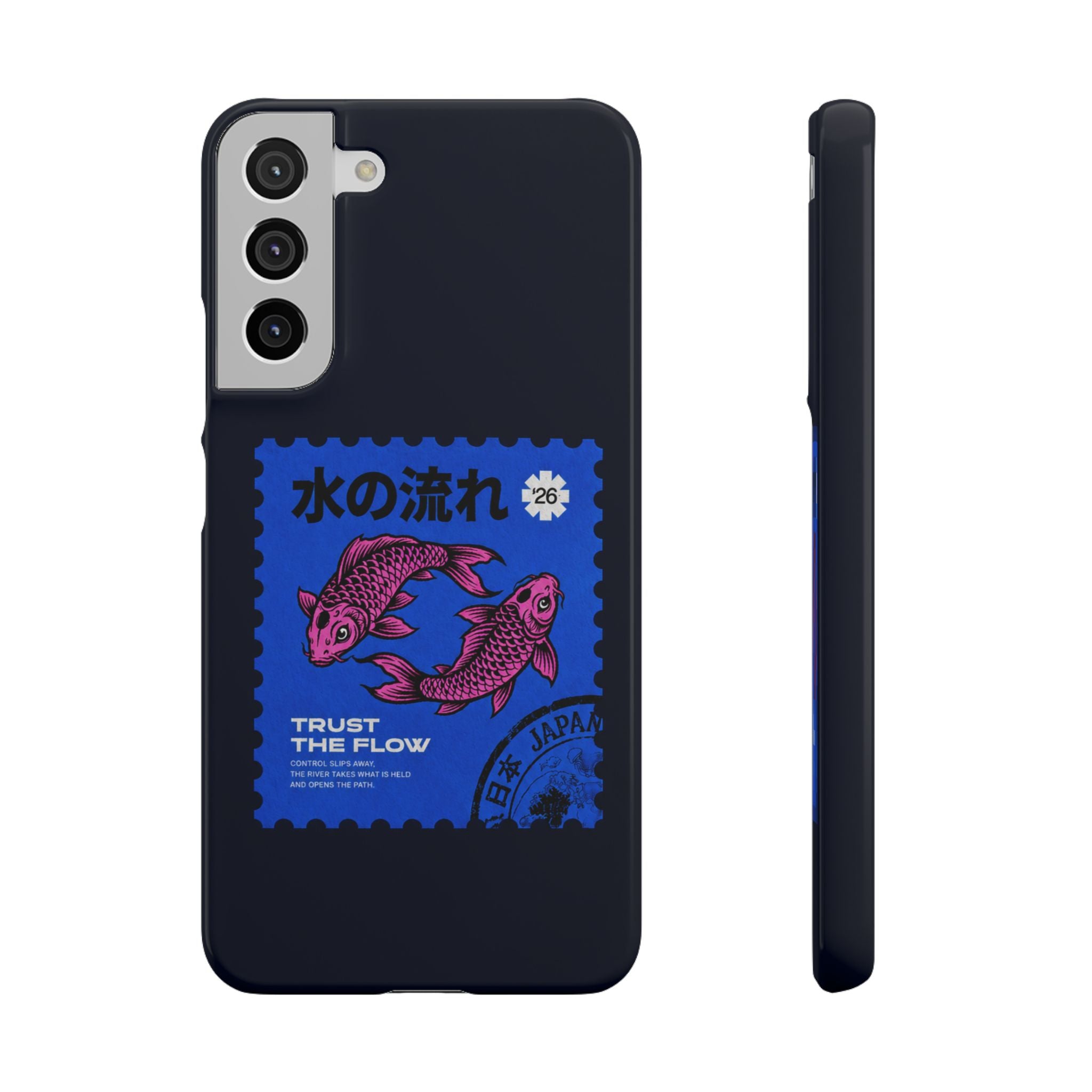 Trust The Flow Koi Phone Case