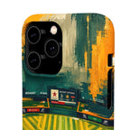 Abstract Baseball Stadium Phone Case