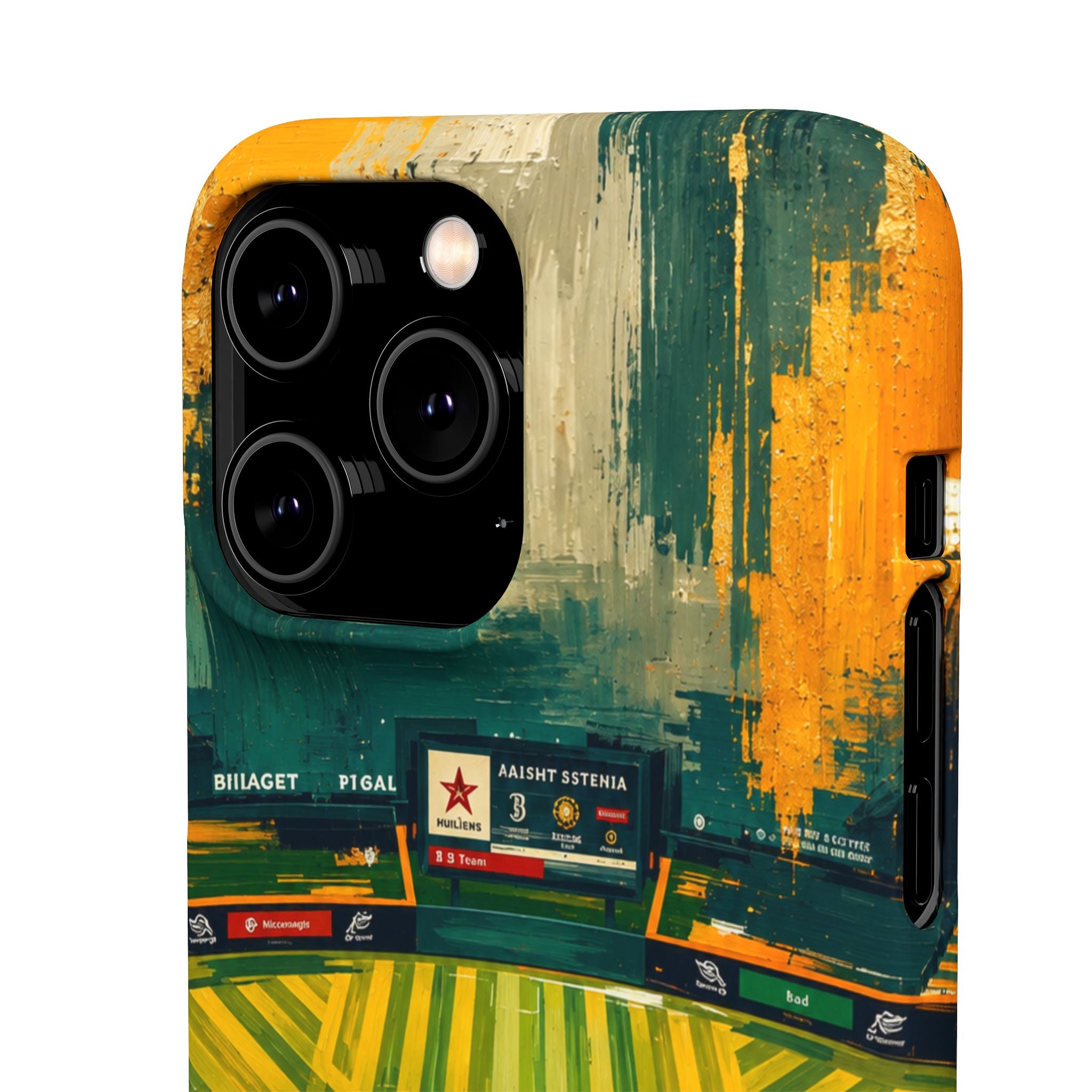 Abstract Baseball Stadium Phone Case