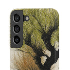 Serene Willow Landscape Phone Case