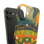 Abstract Baseball Stadium Phone Case
