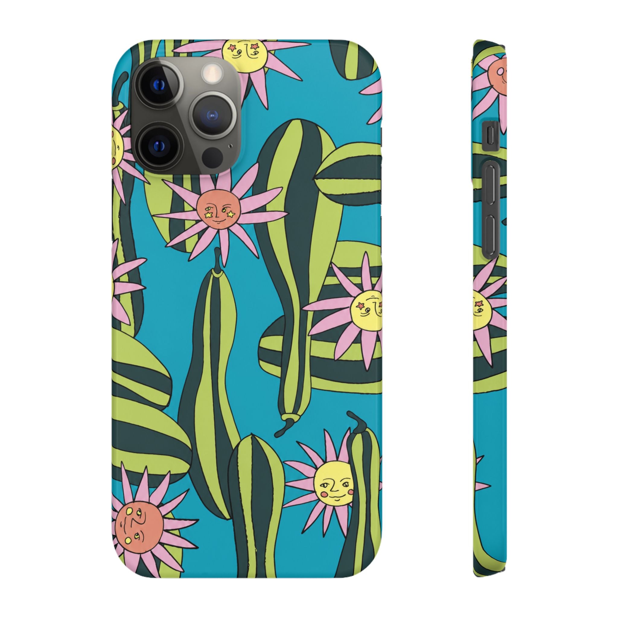 Whimsical Floral Garden Phone Case