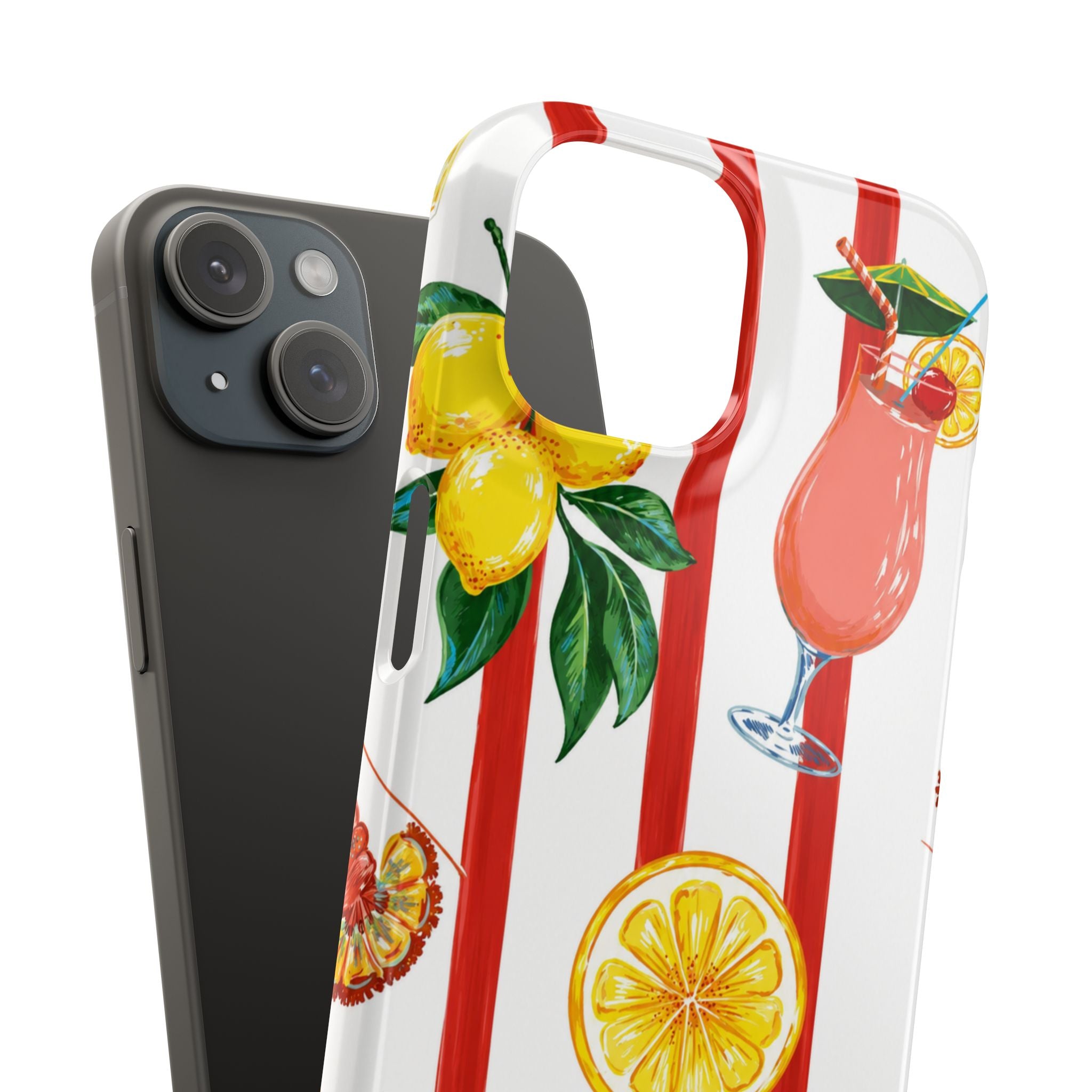 Lemon Coast – Summer Citrus Phone Case