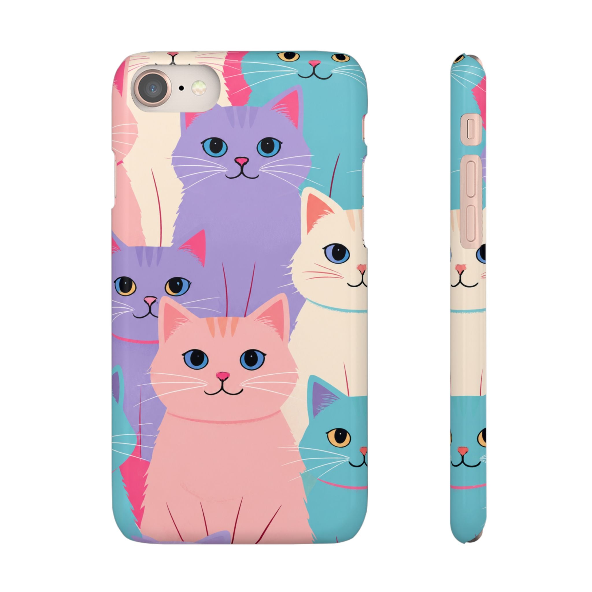 Cute Kawaii Cats Phone Case