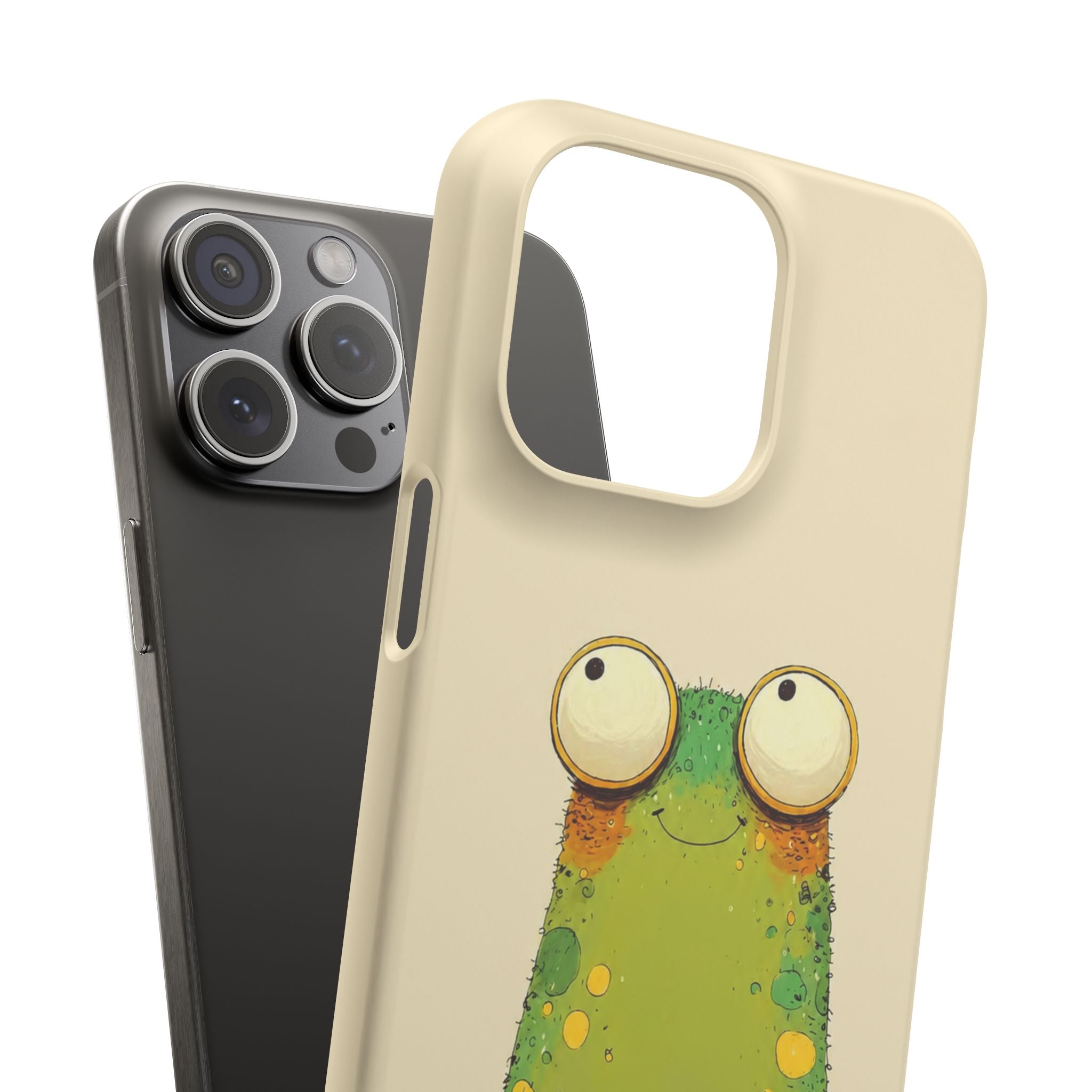 Cute Big Eyes Frog Phone Case