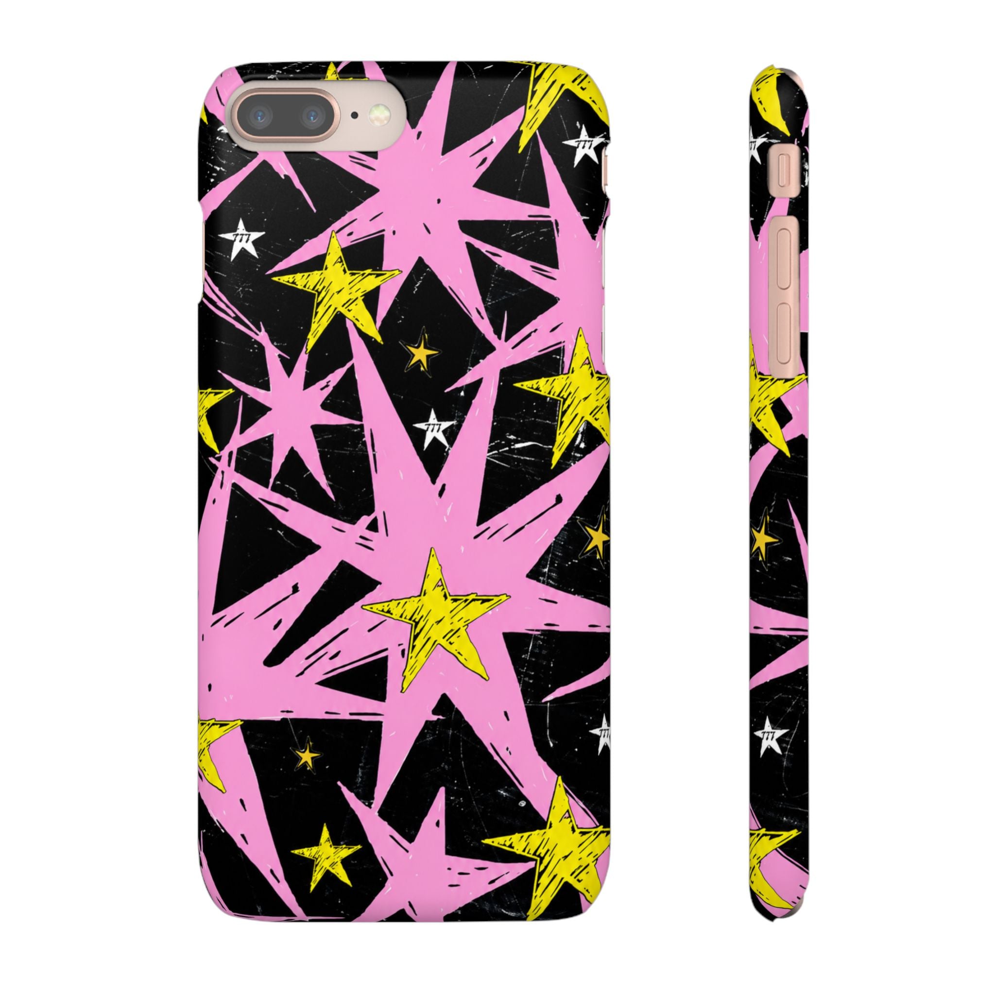 Pink Starburst Phone Case