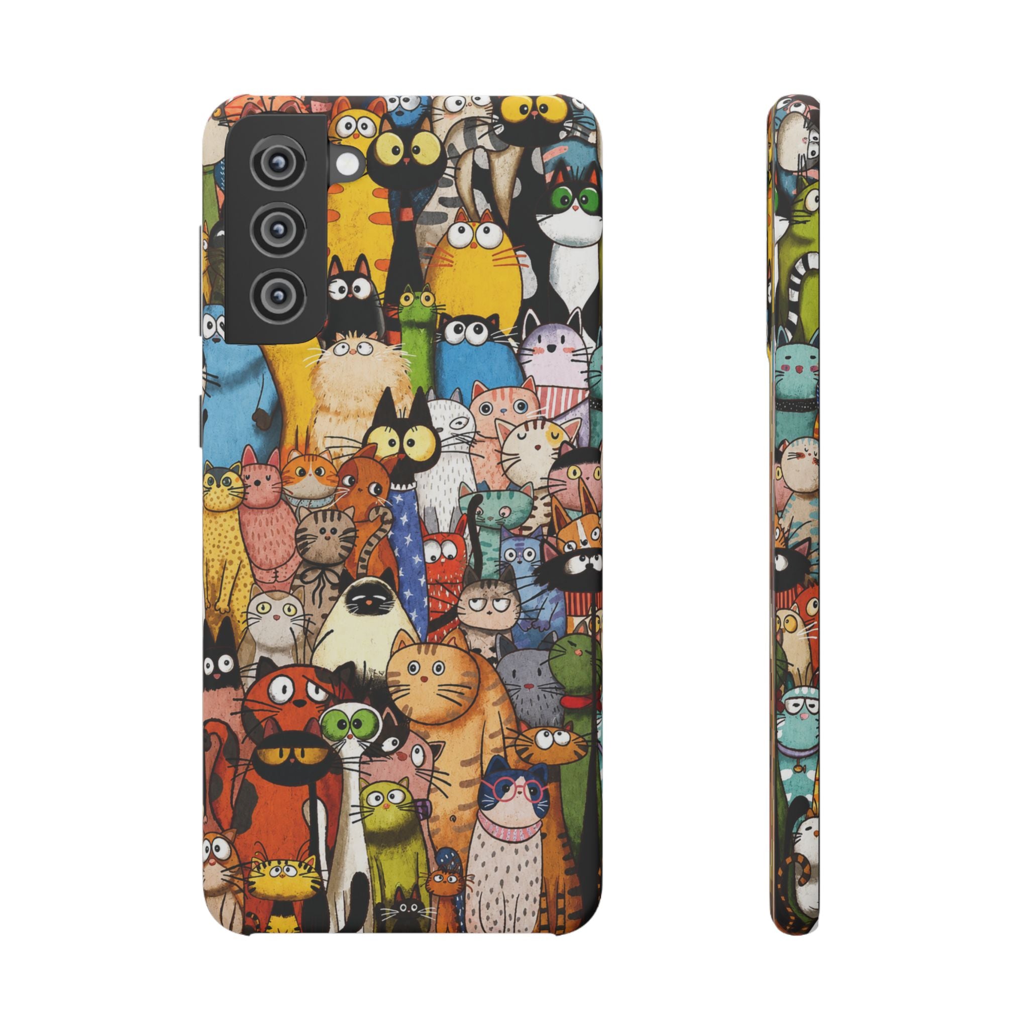 Cute Cat Pattern Phone Case