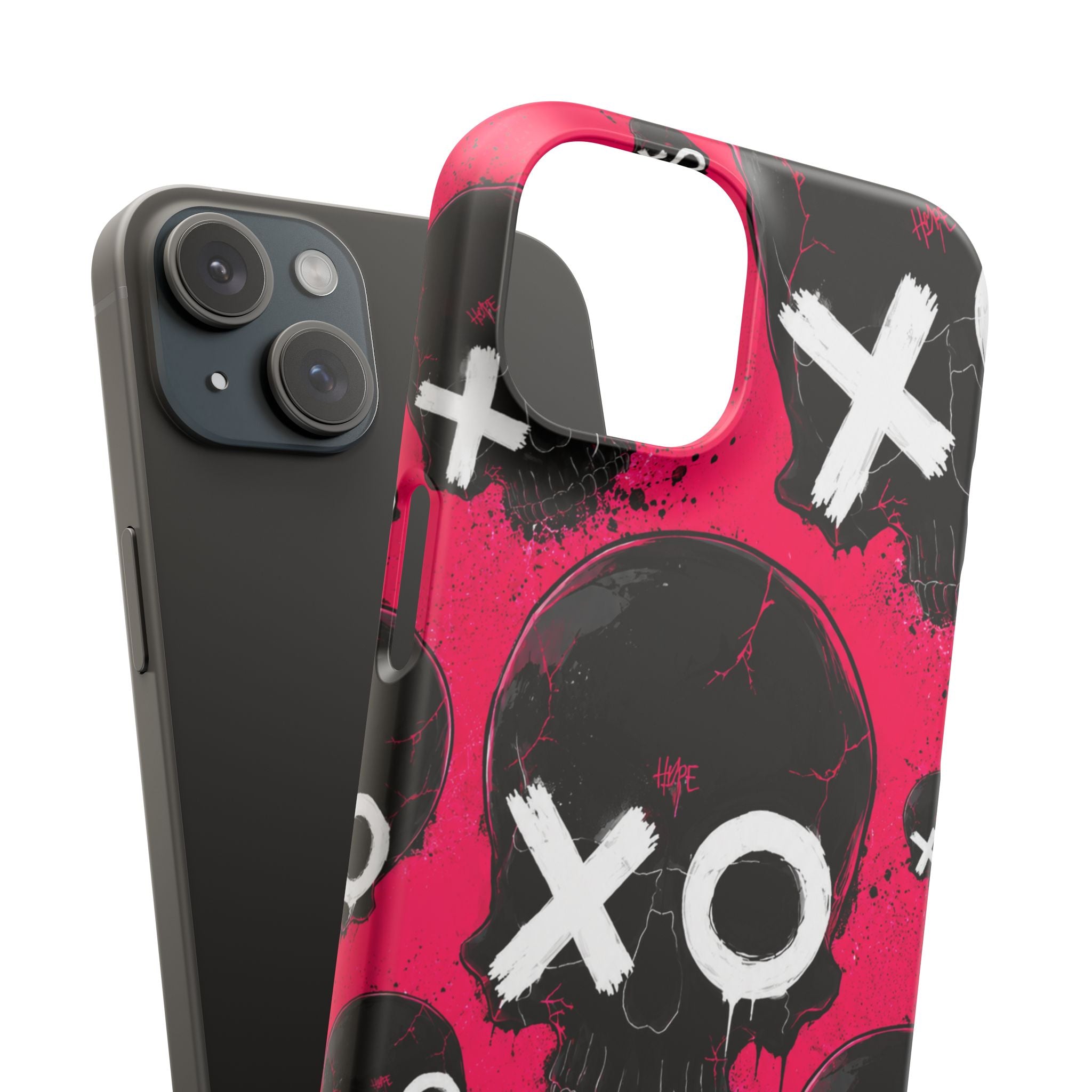 XO Skull Punk Phone Case